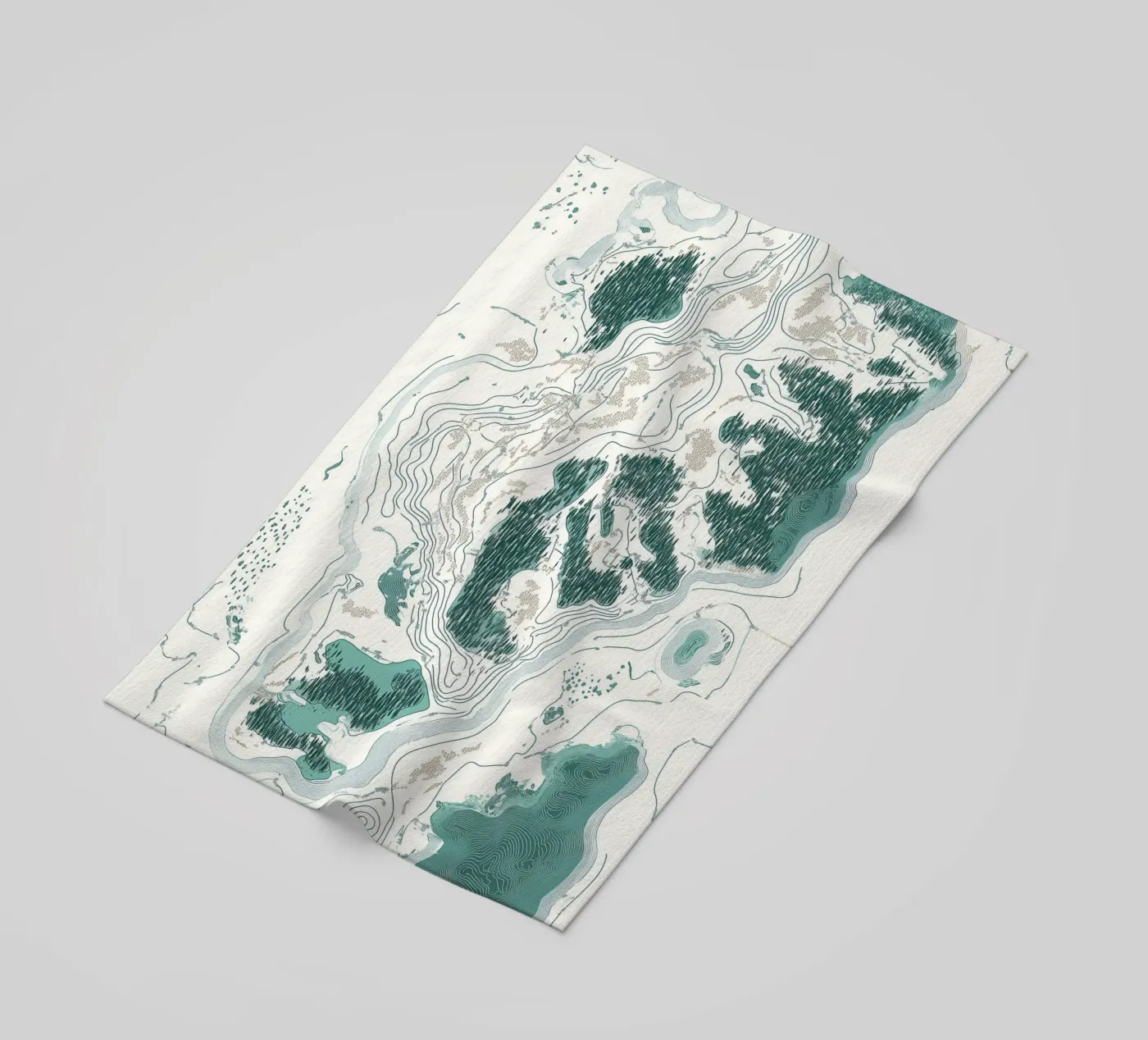 Forest Cartography telo mare da Wanderlet