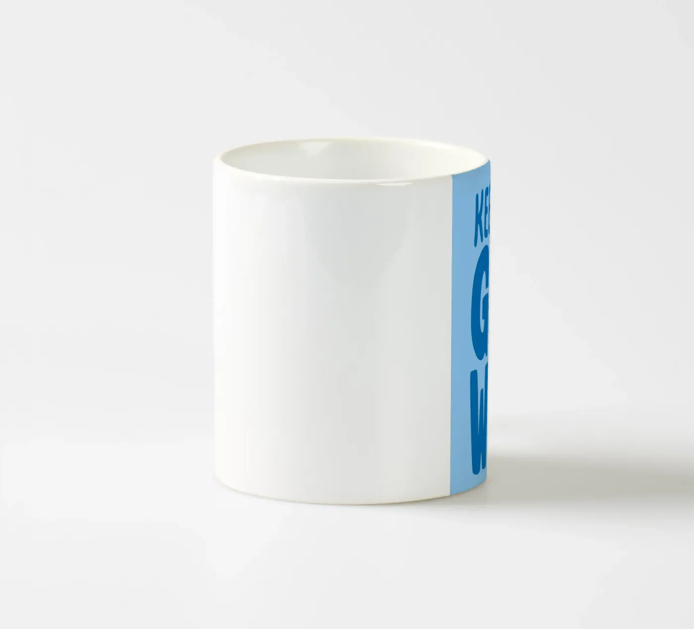 good work ceramic mug by the gondals