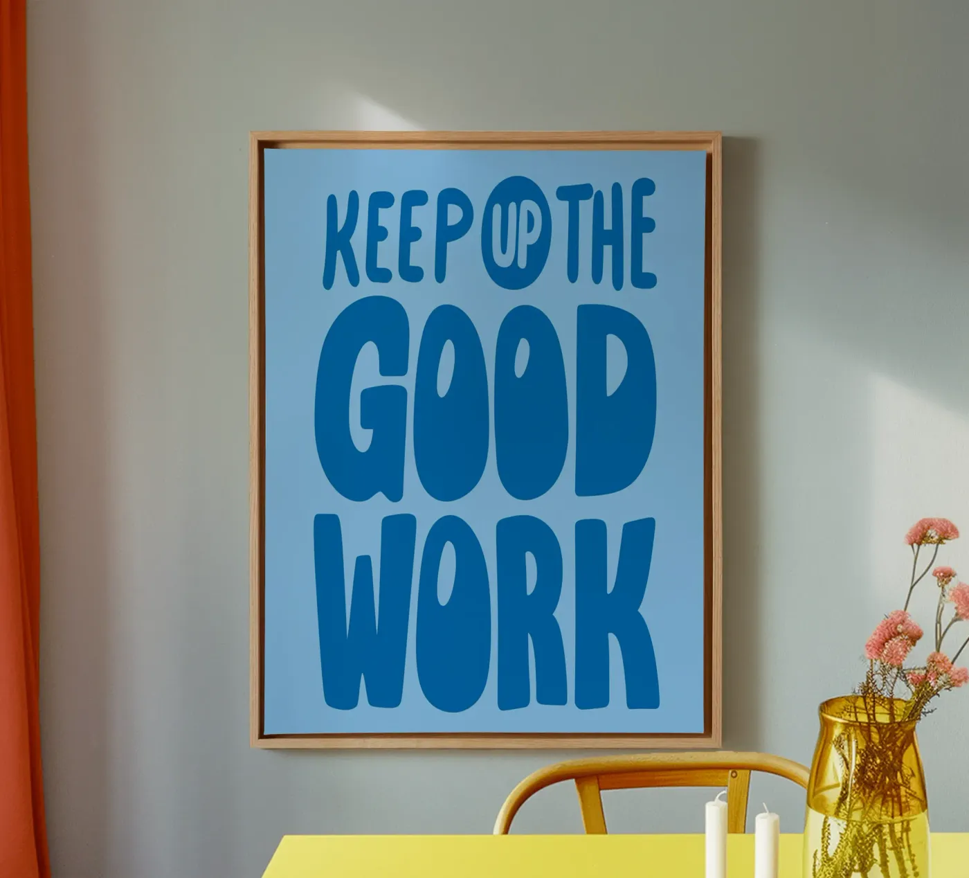 good work canvas by the gondals