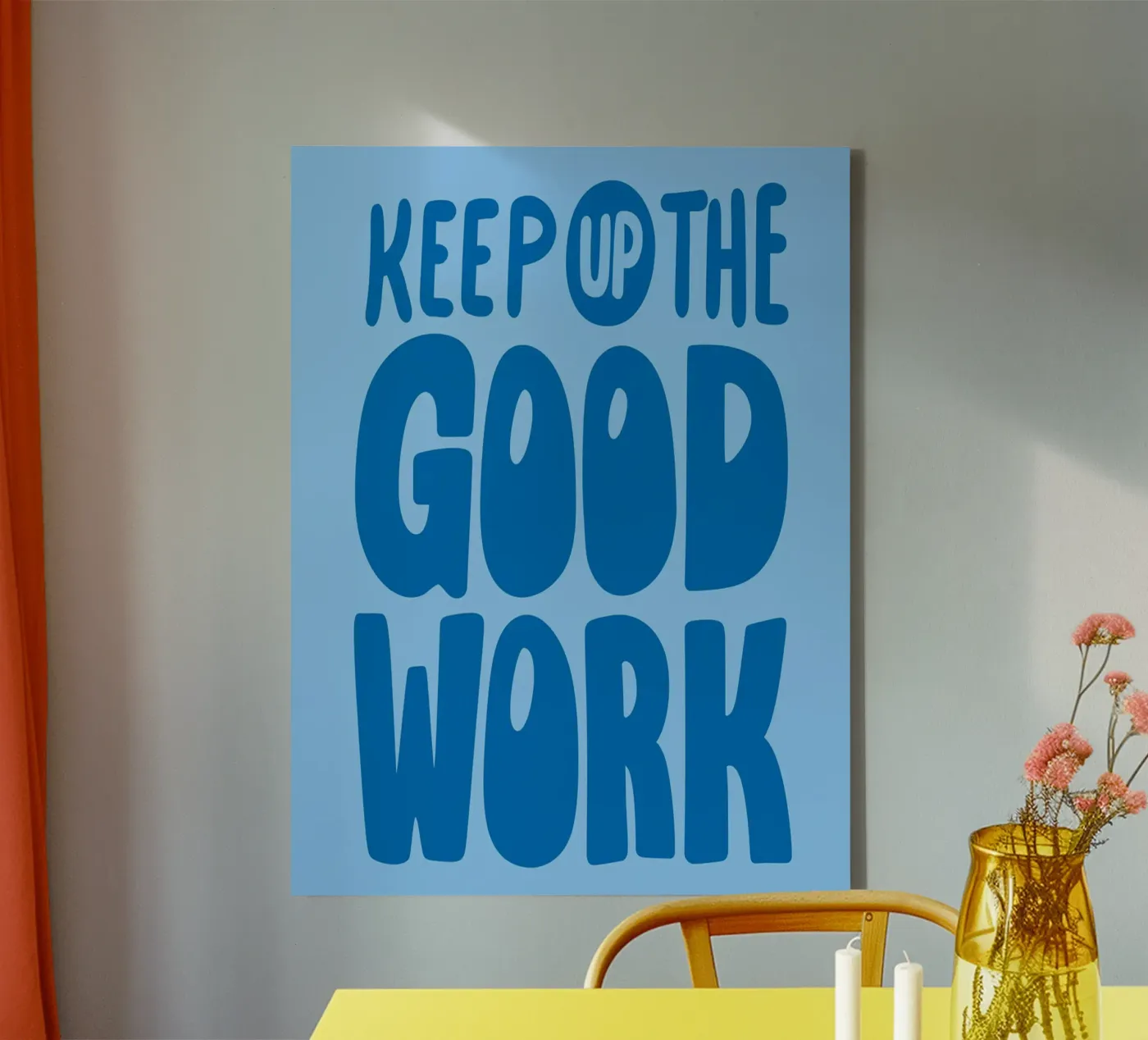 good work canvas by the gondals