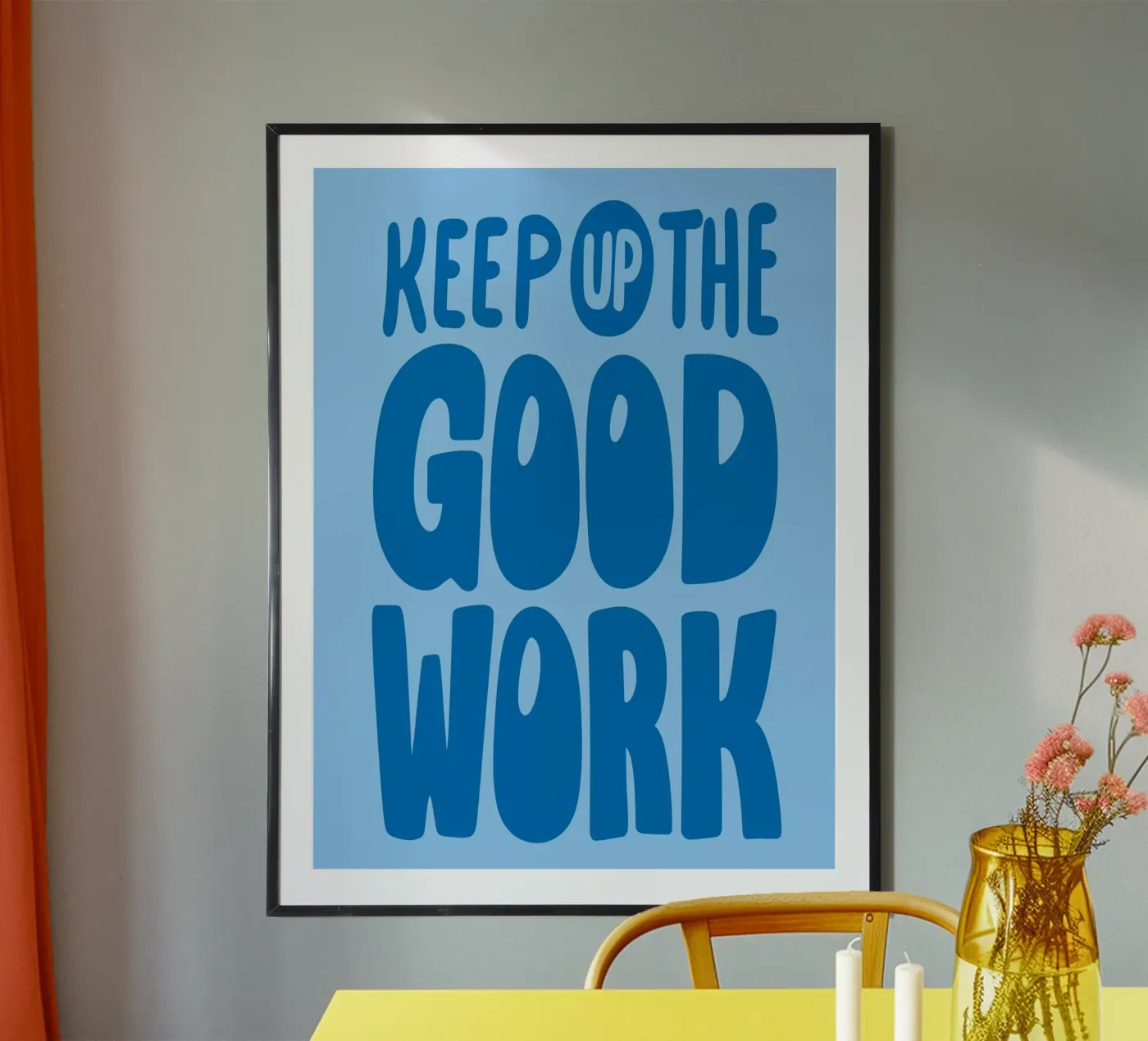 good work poster by the gondals