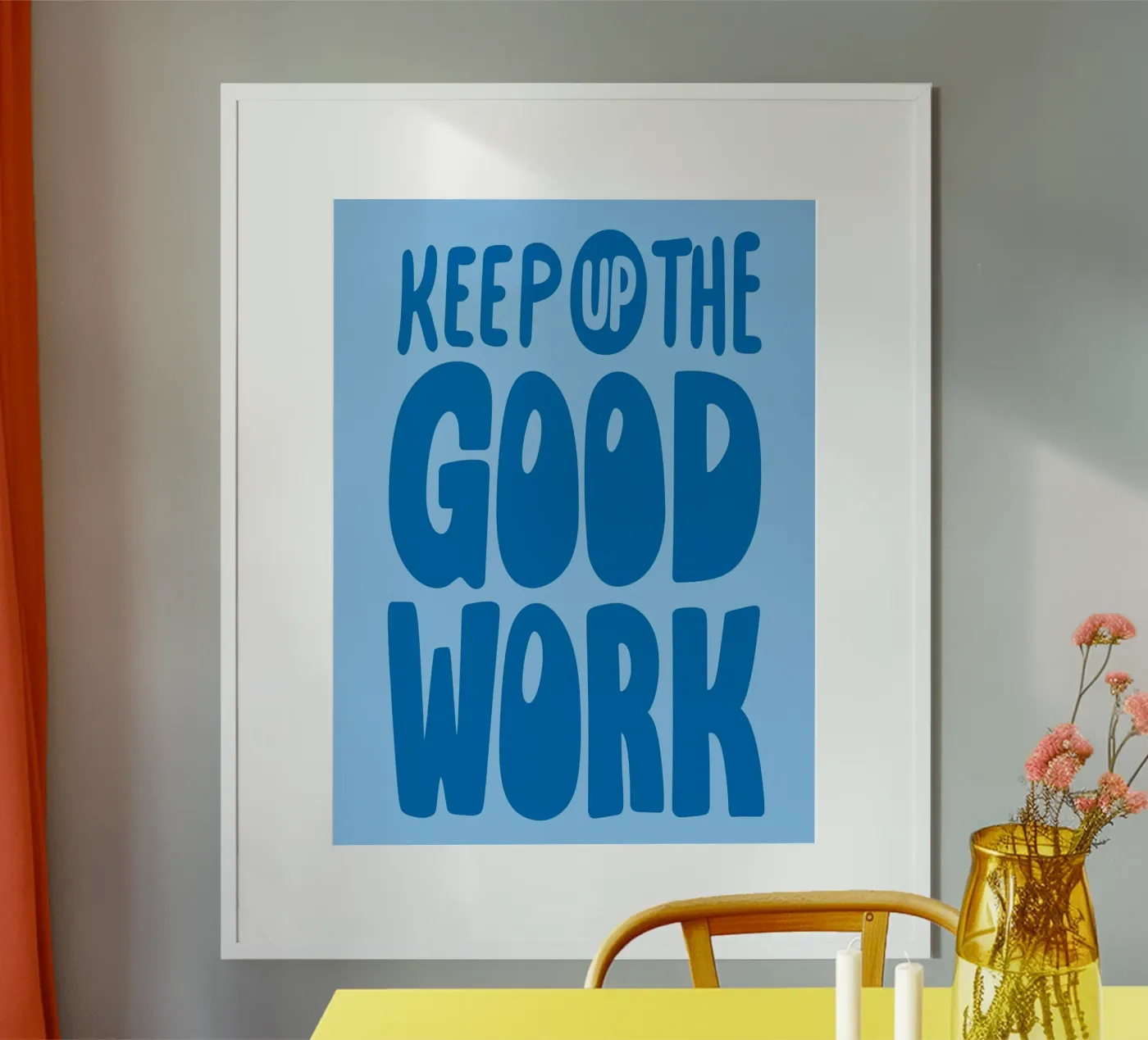 good work poster by the gondals