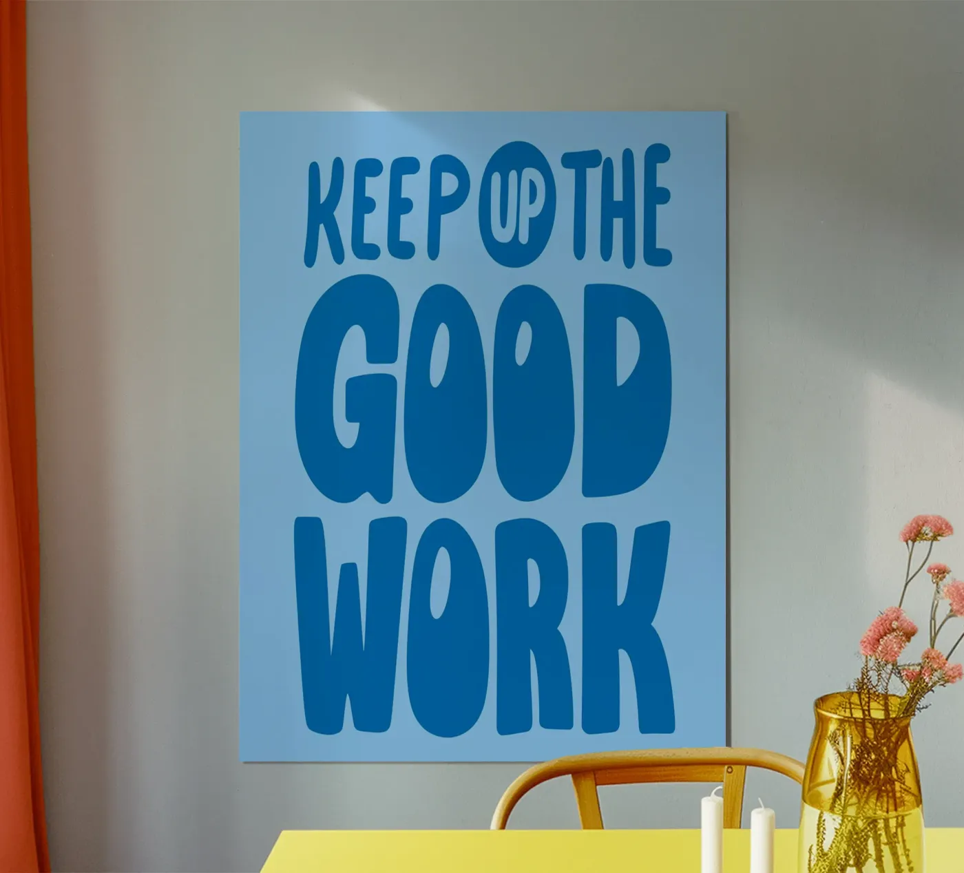 good work poster by the gondals