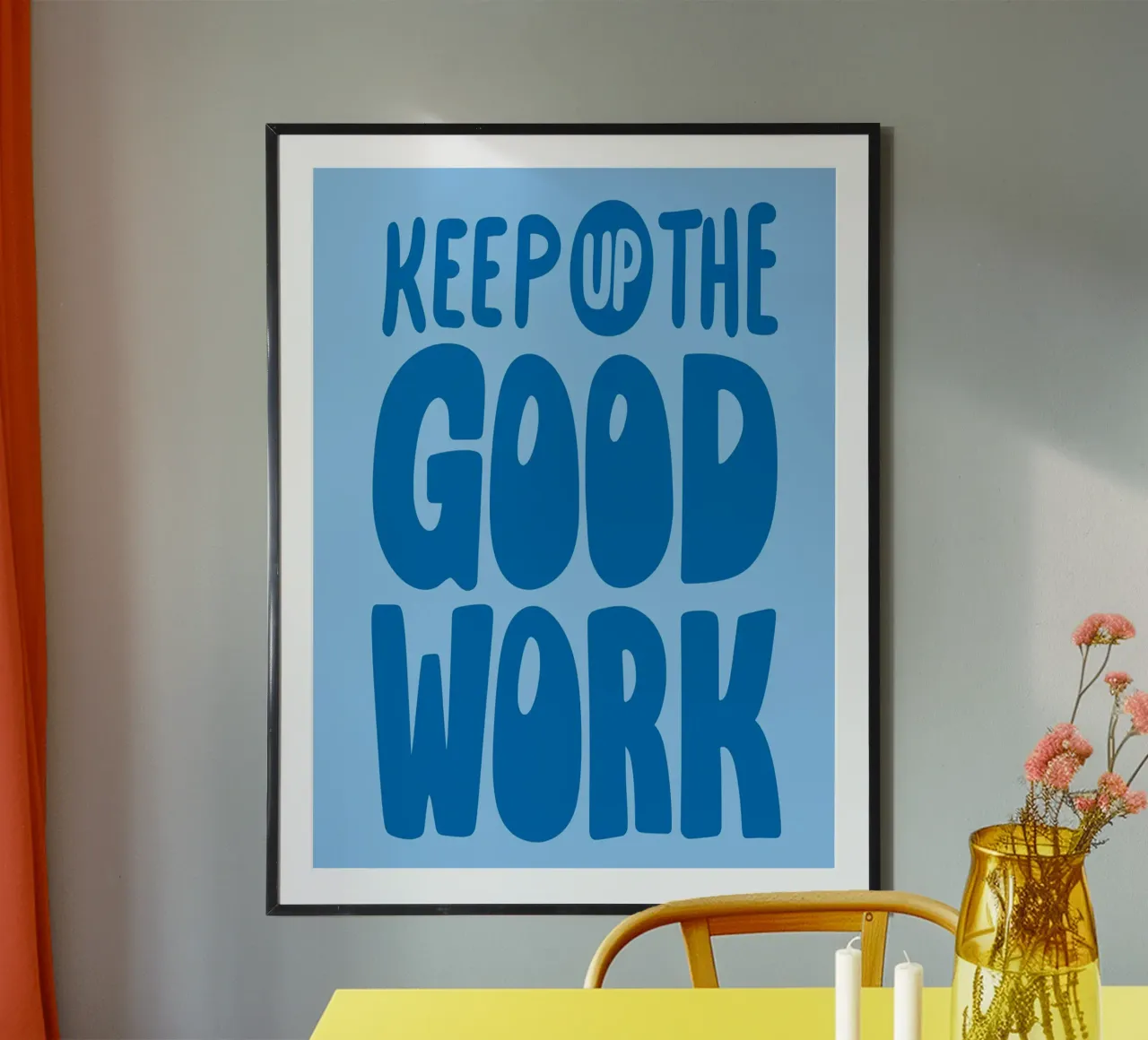 good work poster by the gondals