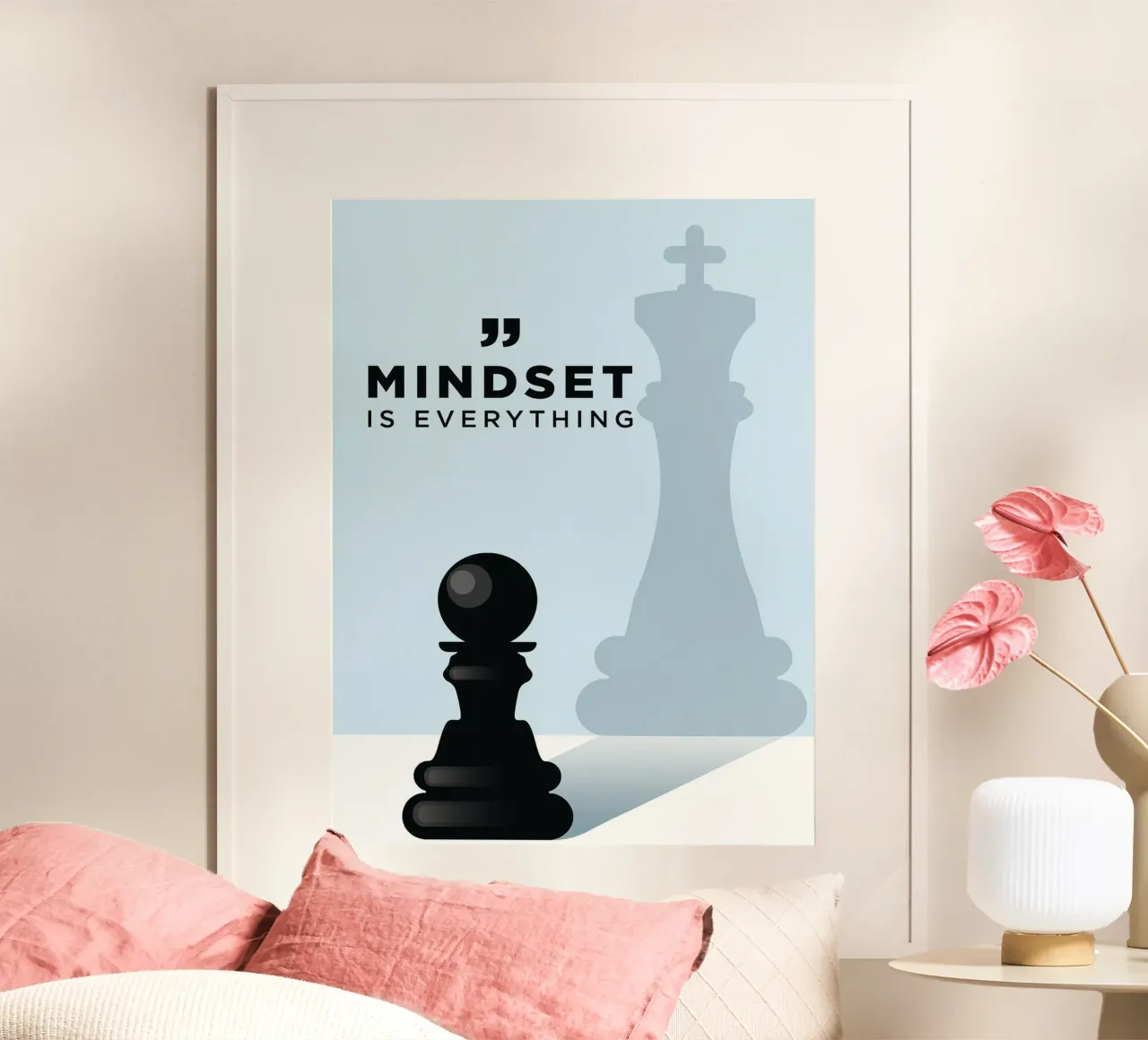 La mentalità è tutto poster da the gondals