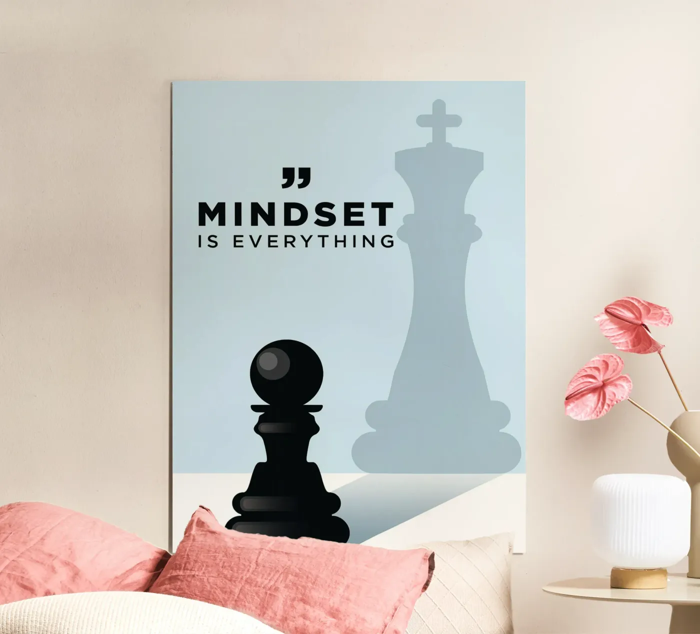mindset is everything poster by the gondals