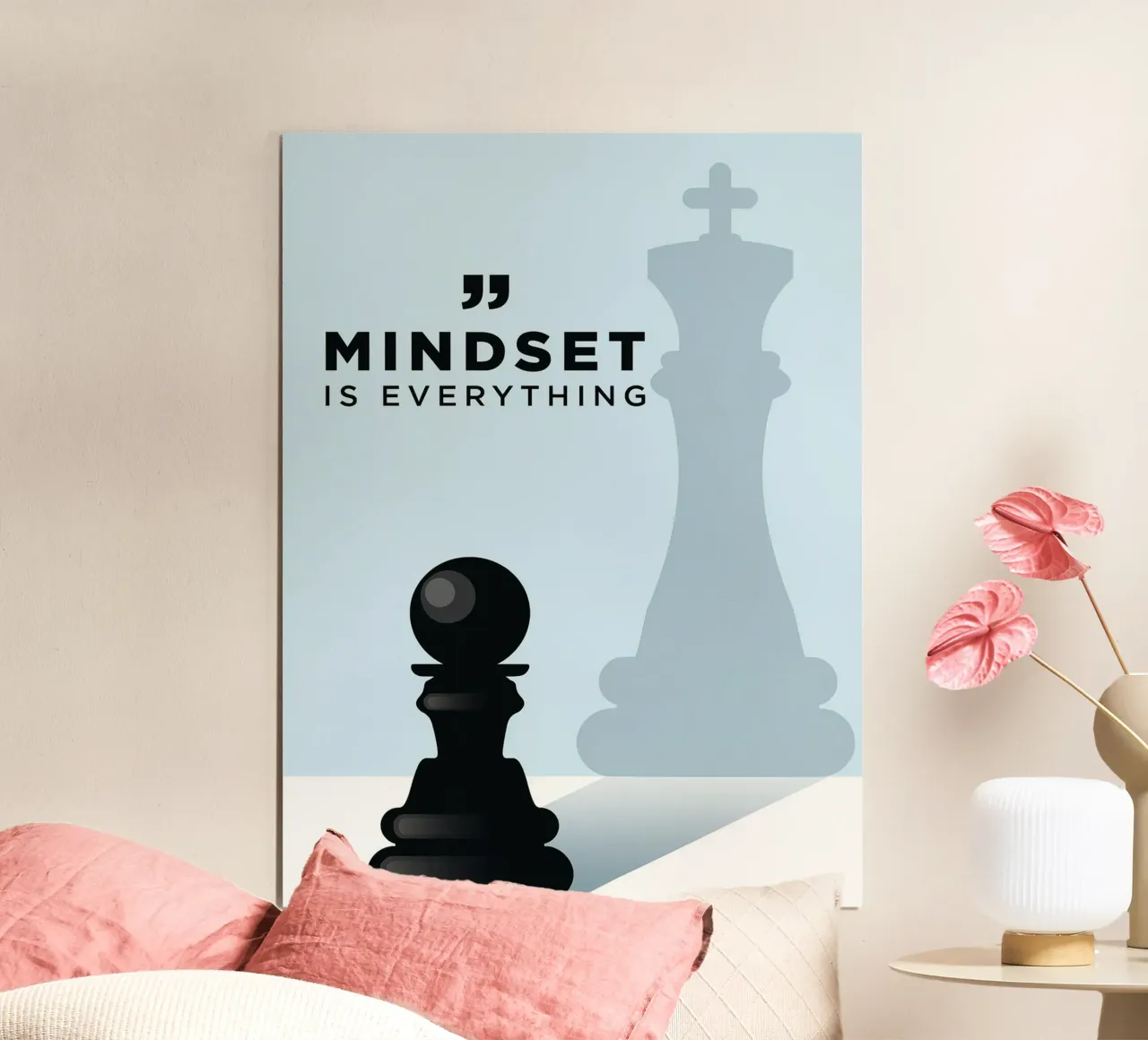 La mentalità è tutto poster da the gondals