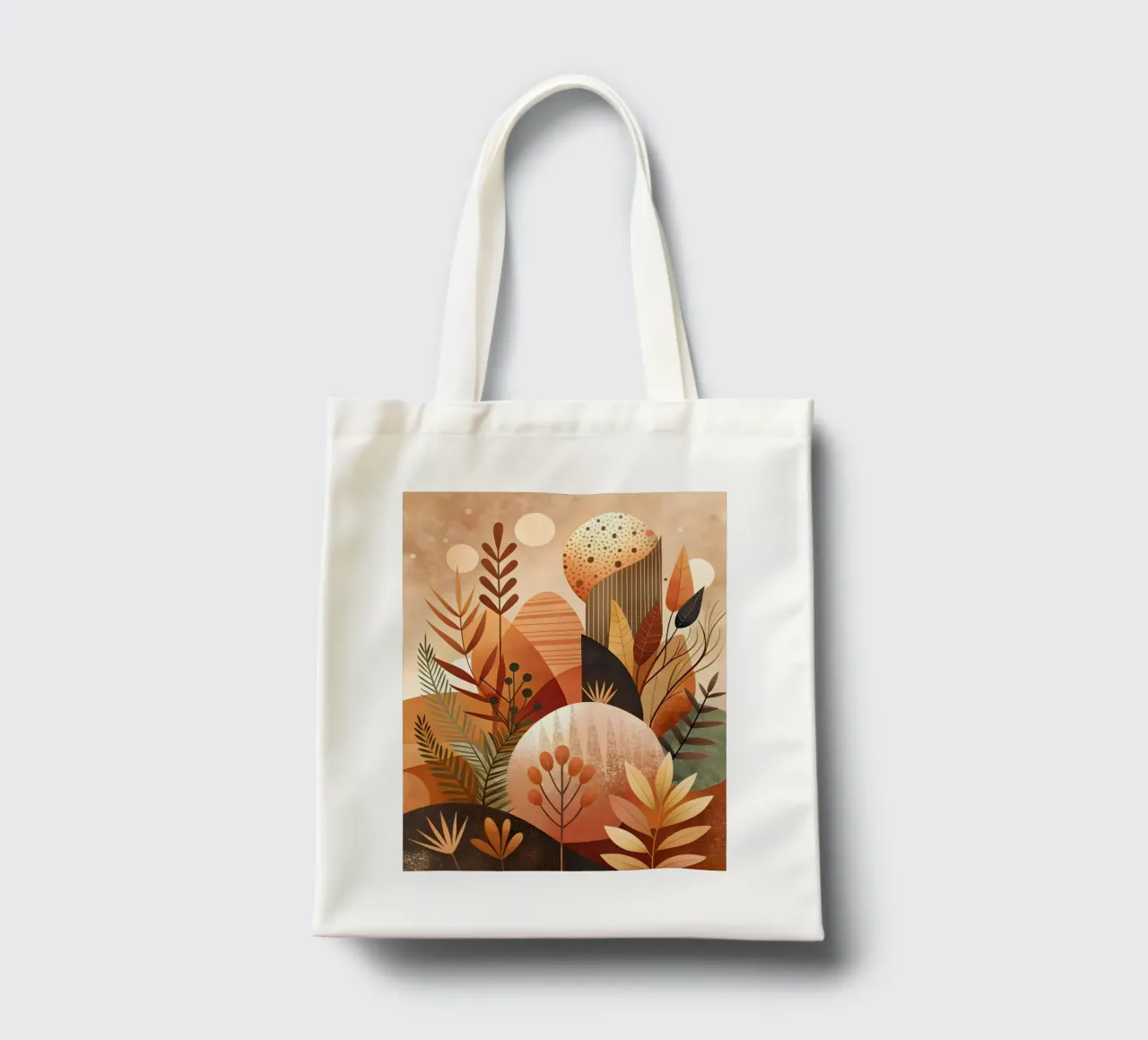 Herfstige harmonie jute draagtas van Artistic-shop