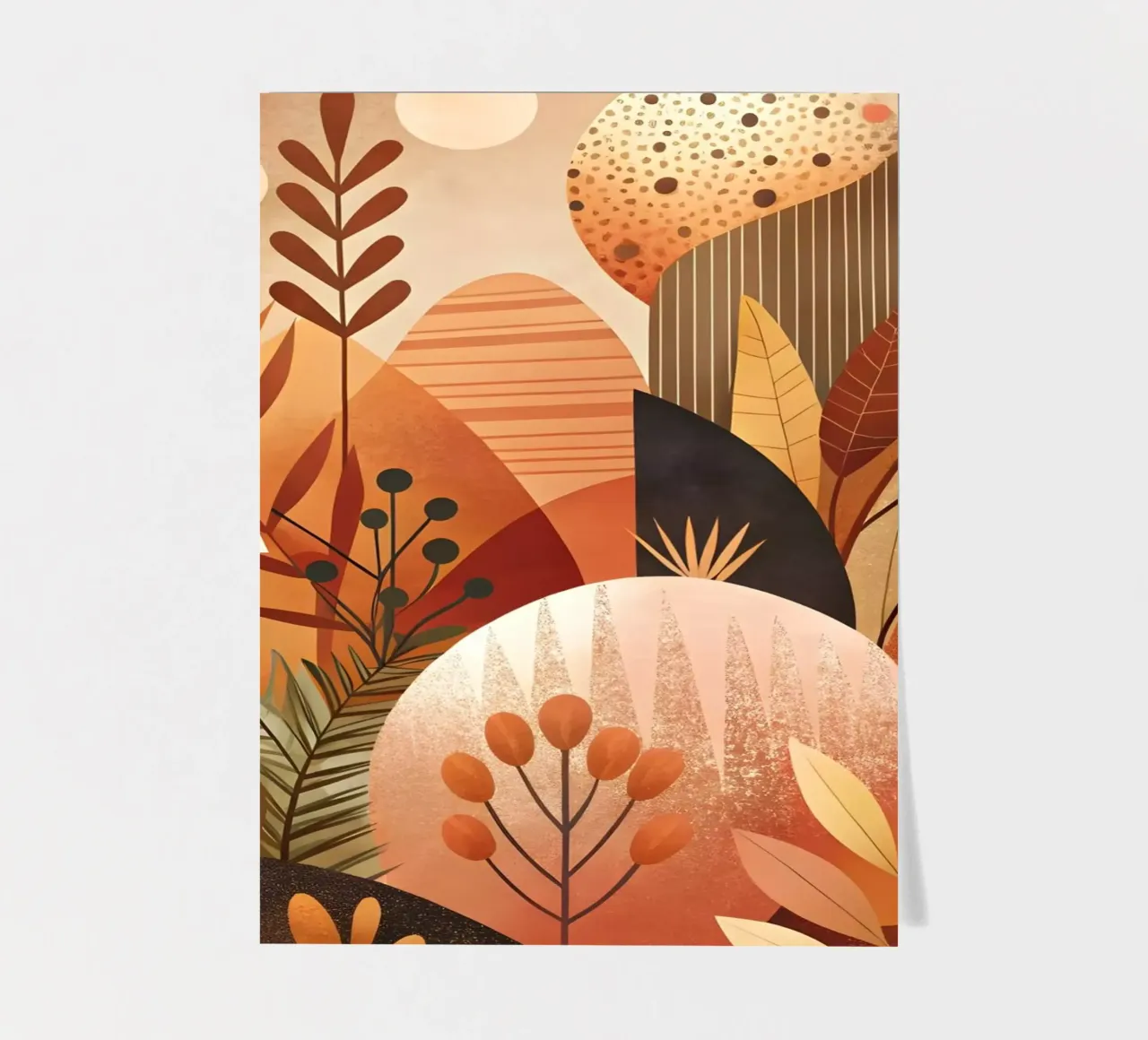Herbstliche Harmonie Stickerbogen von Artistic-shop