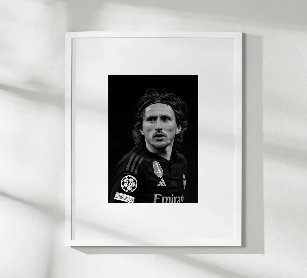 Modrić RM poster by Black White Poster