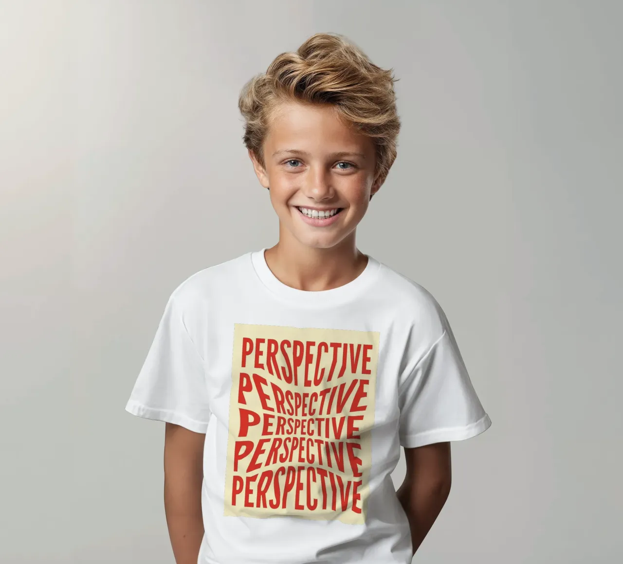 prospettiva t-shirt bambini da the gondals