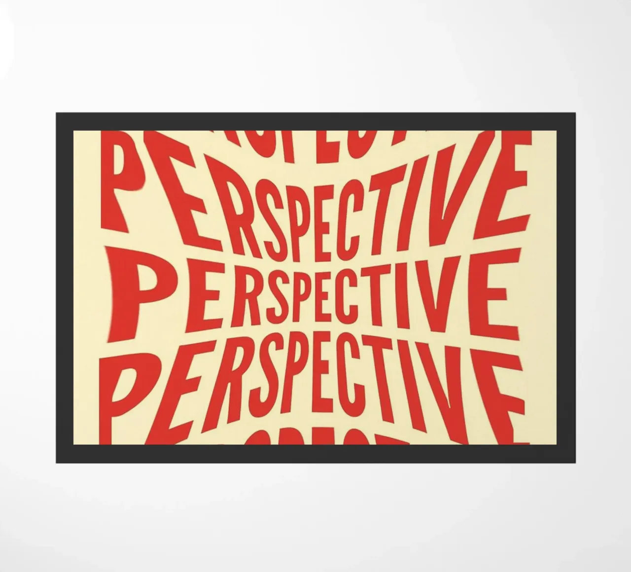 perspective doormat by the gondals