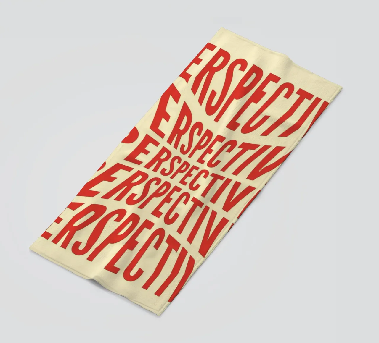 perspective beach towel by the gondals