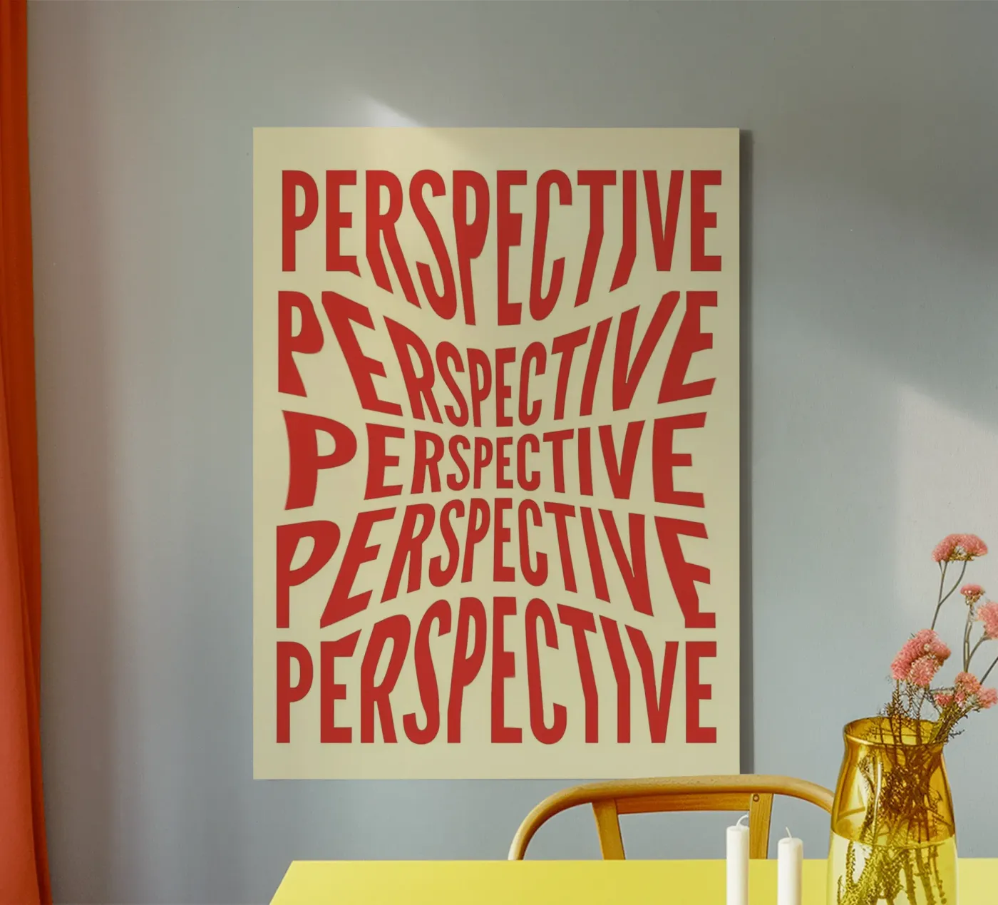 perspectief canvas van the gondals