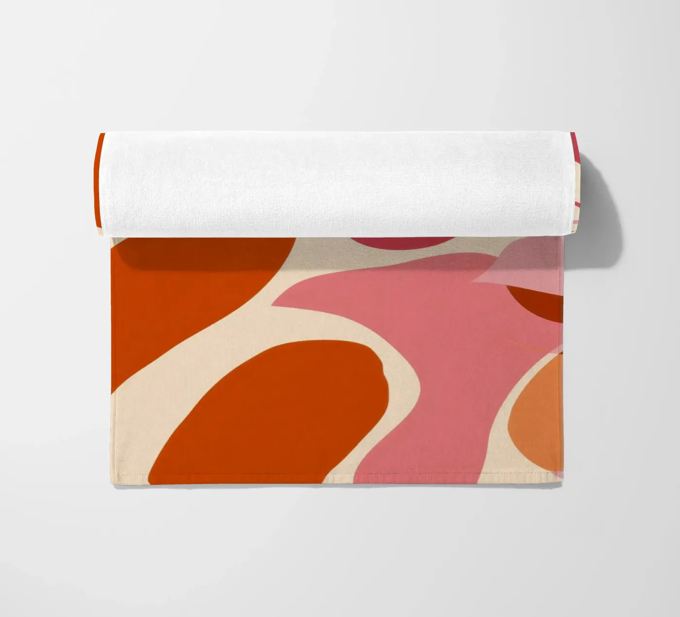 Forme floreali fluide telo mare da Sky Velour