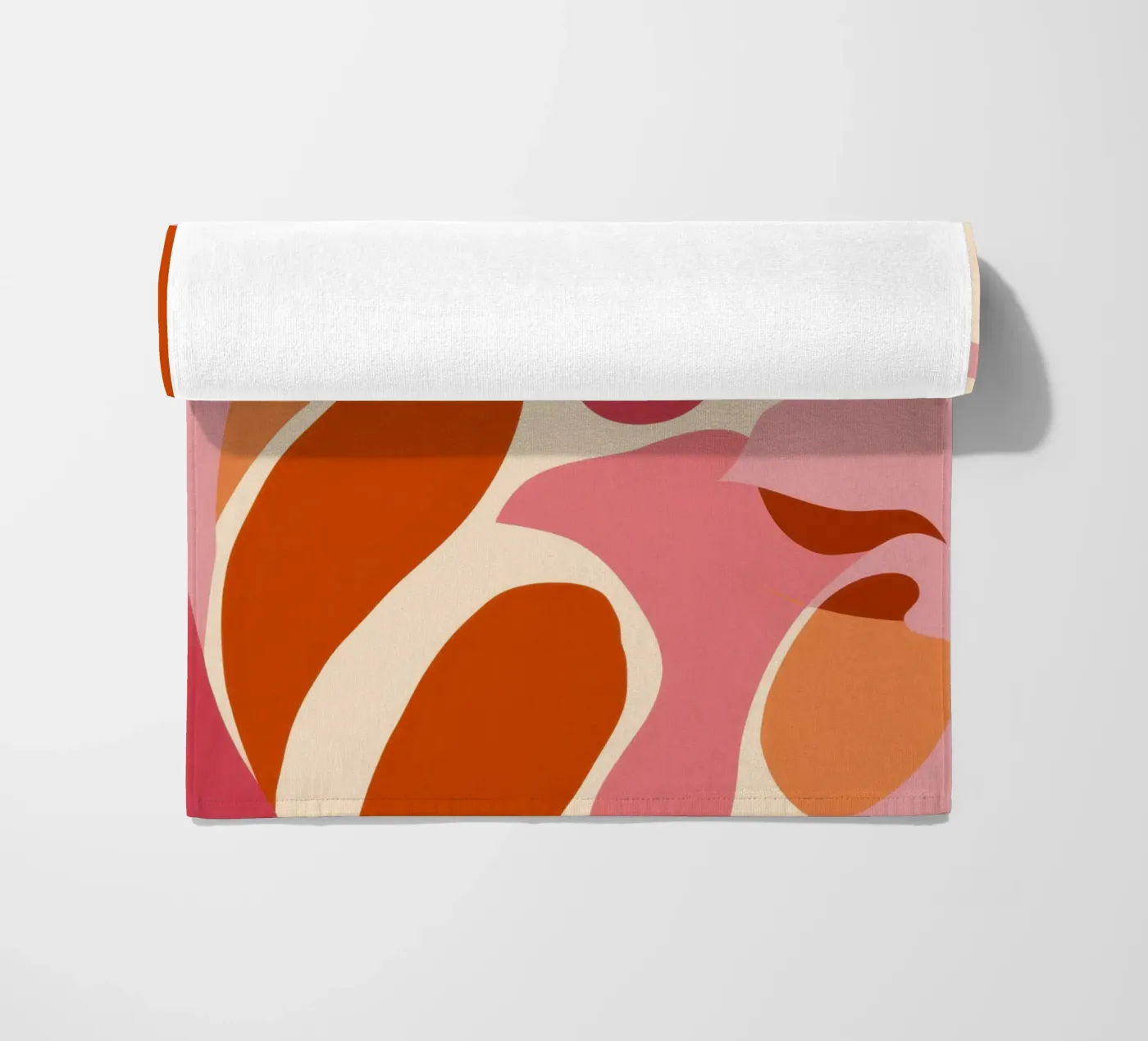 Forme floreali fluide telo mare da Sky Velour