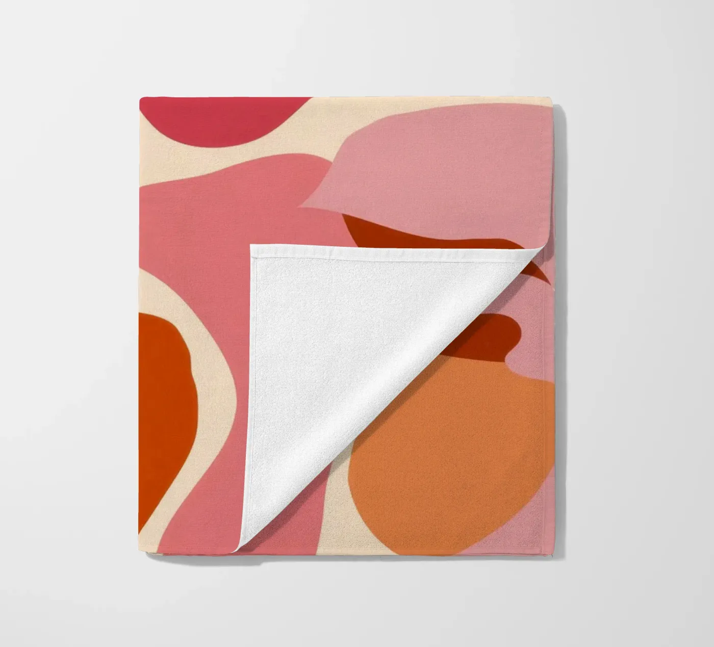 Forme floreali fluide telo mare da Sky Velour