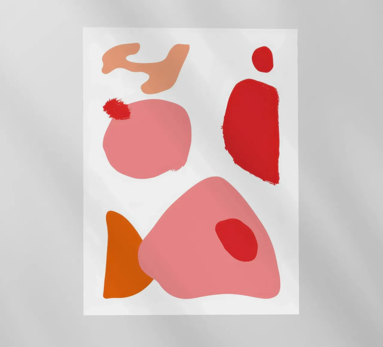 Composizione di forme giocose pellicola backlit da Sky Velour