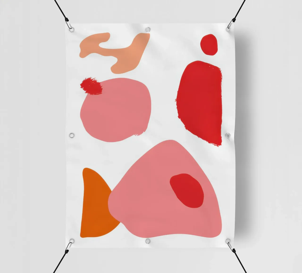 Composizione di forme giocose telo in pvc da Sky Velour