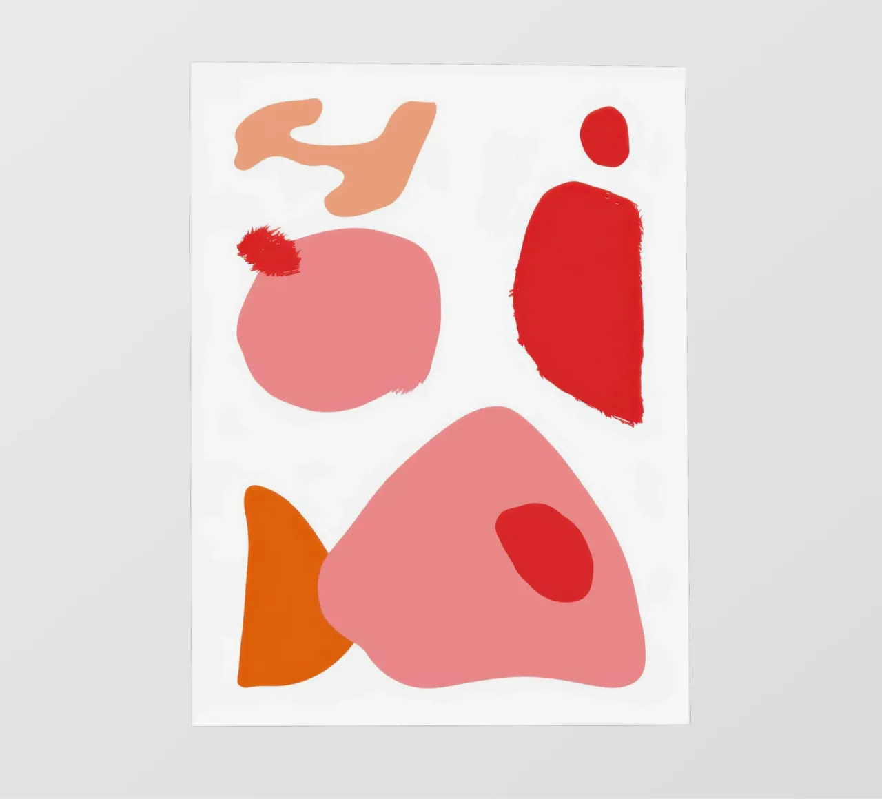 Composizione di forme giocose telo in pvc da Sky Velour