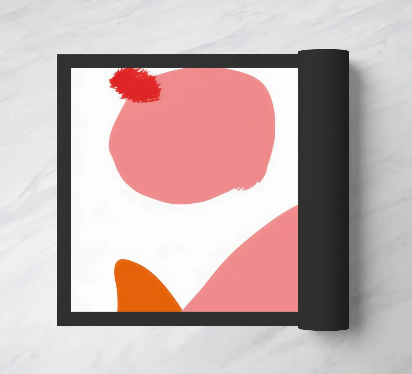 Playful Form Composition deurmat van Sky Velour