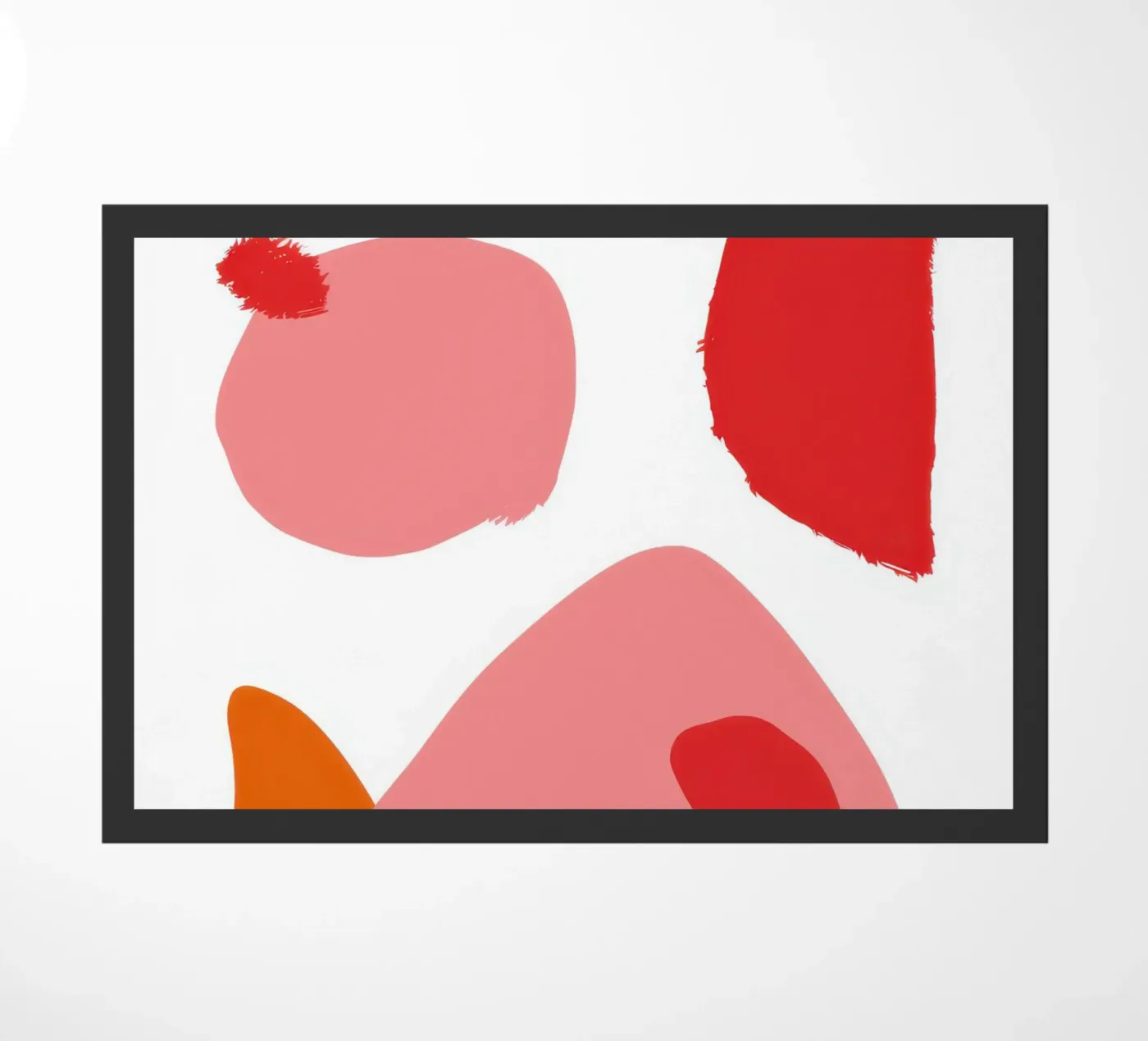 Playful Form Composition deurmat van Sky Velour