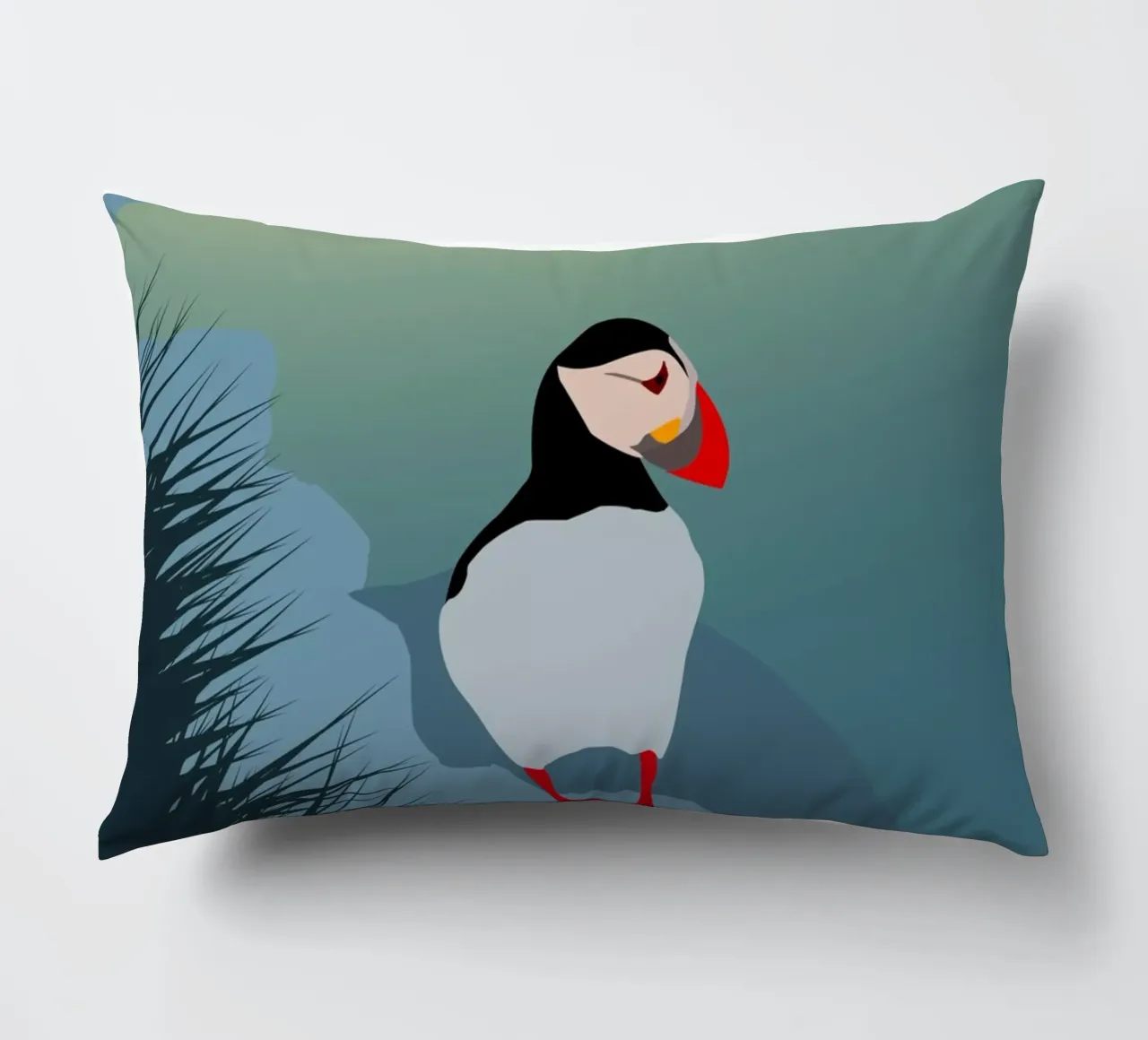 Puffin cuscino da minimalist designs