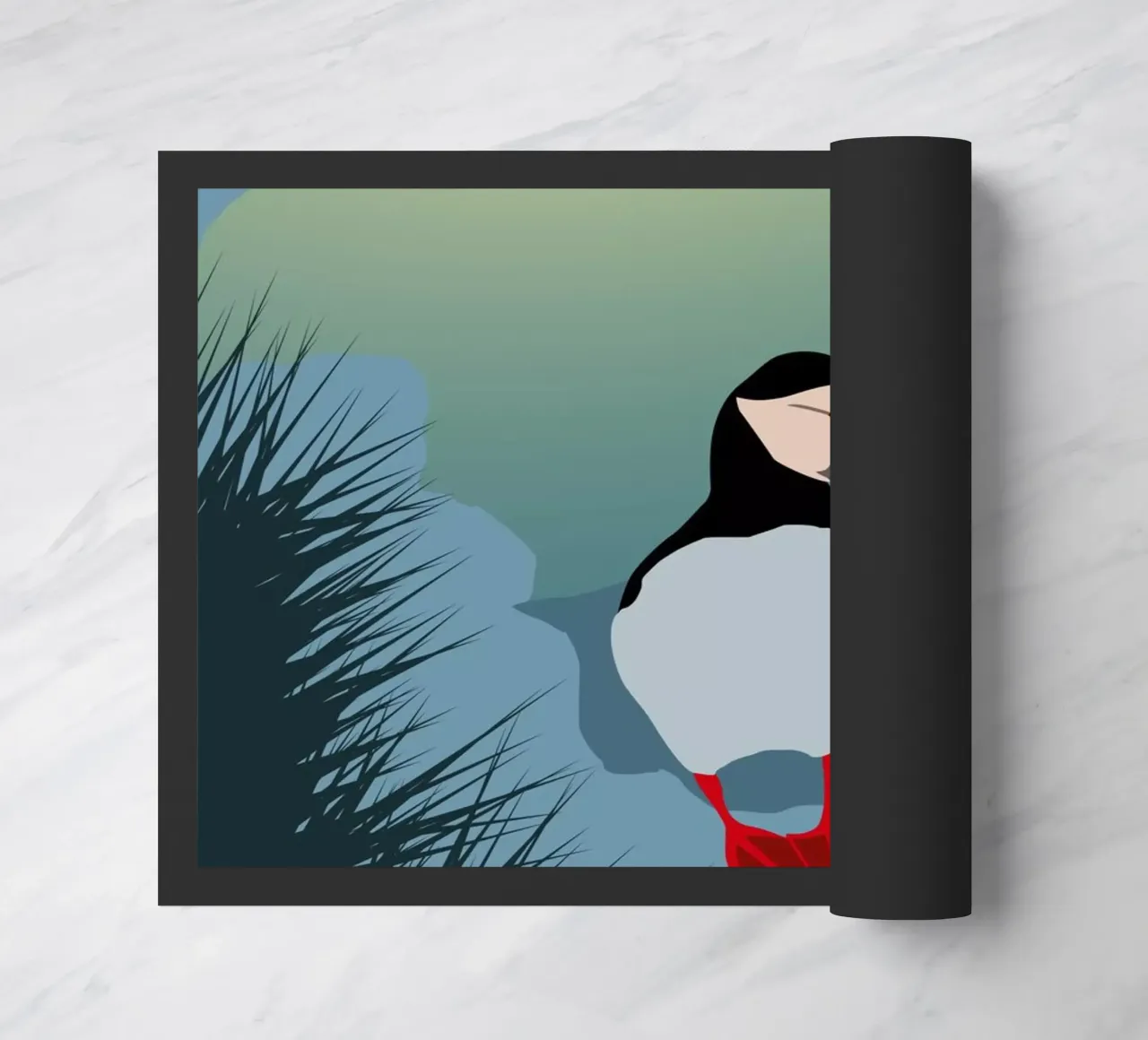 Puffin zerbino da minimalist designs