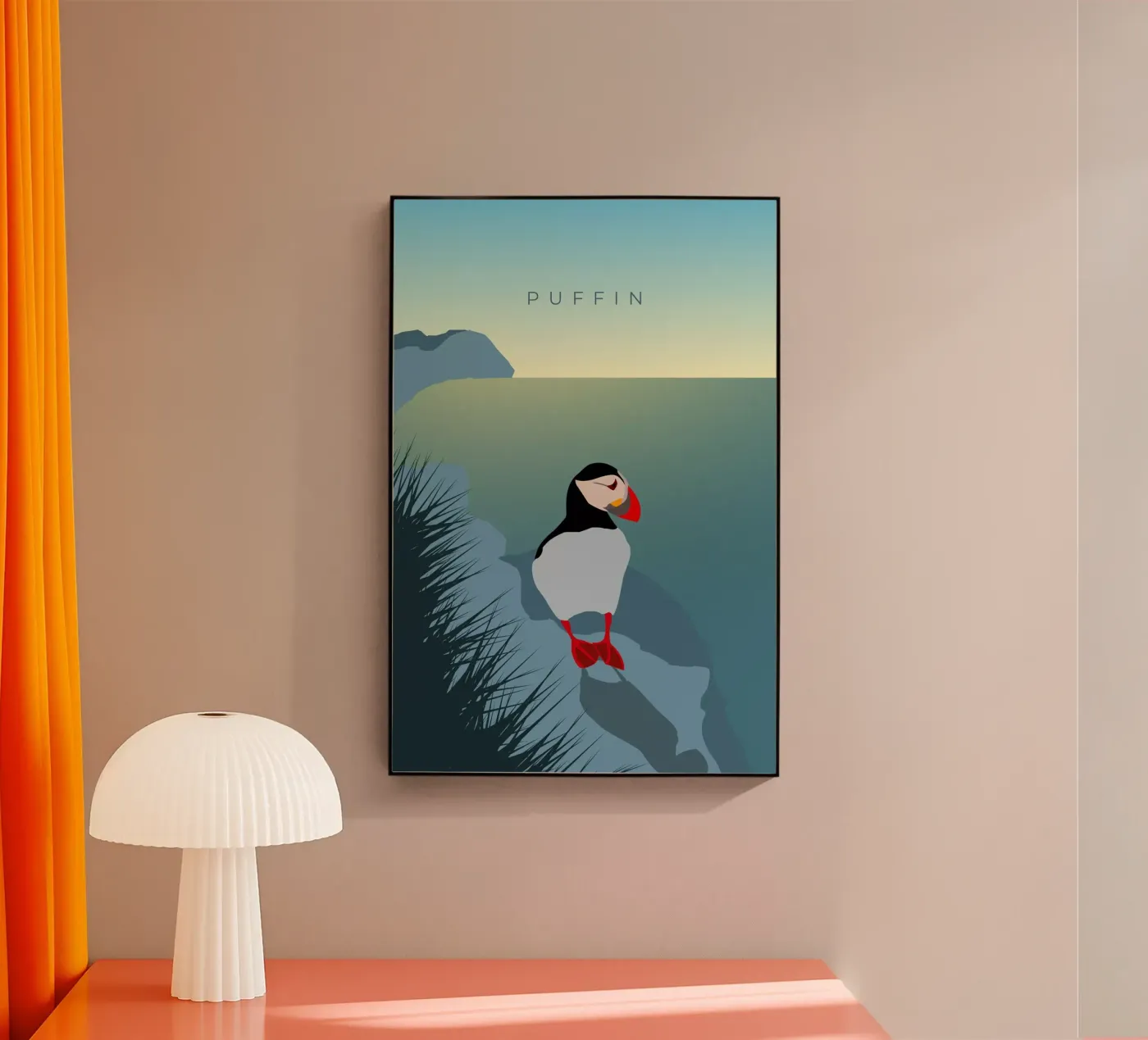Puffin plexiglass da minimalist designs