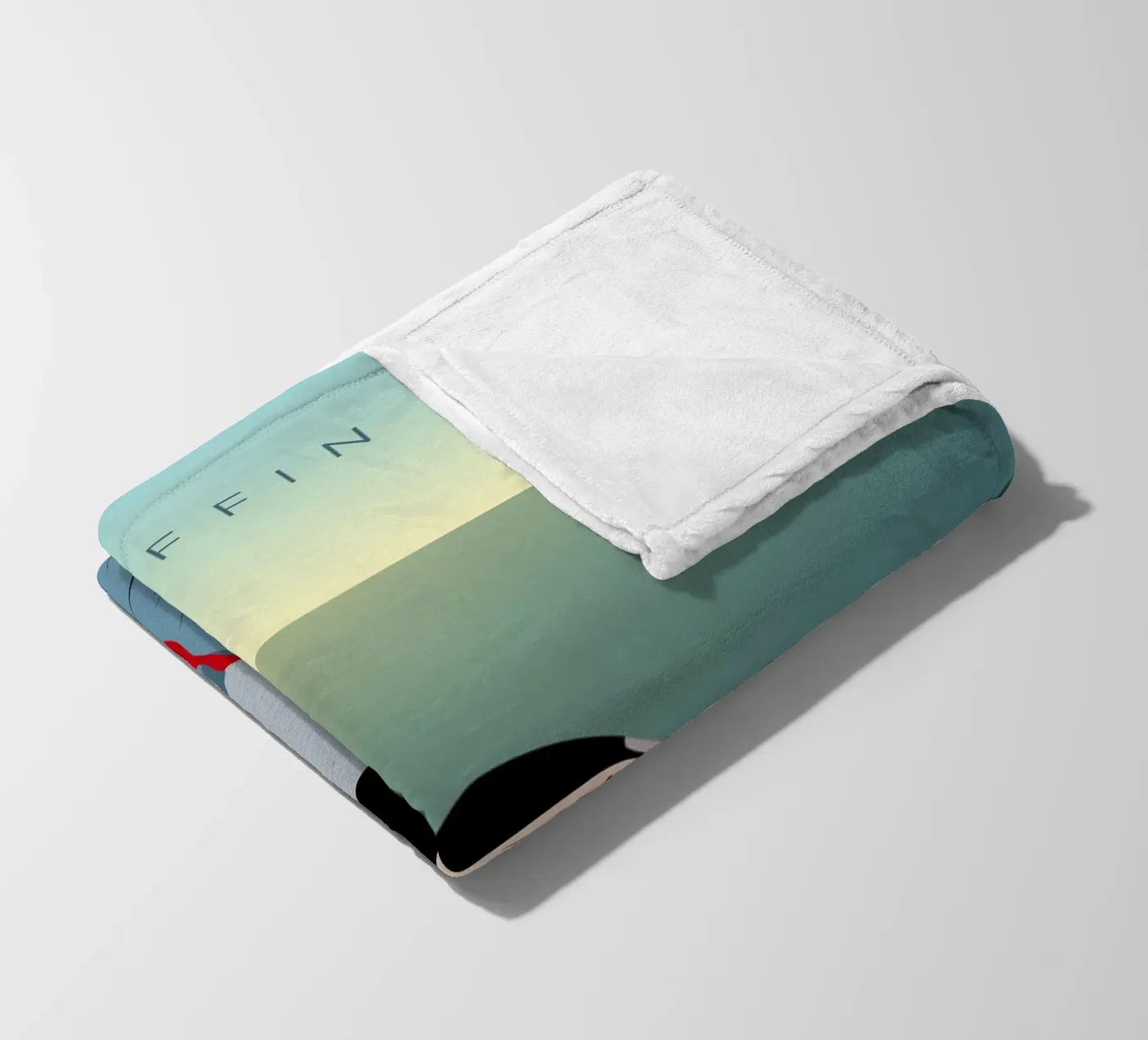 Puffin Fleecedecke von minimalist designs