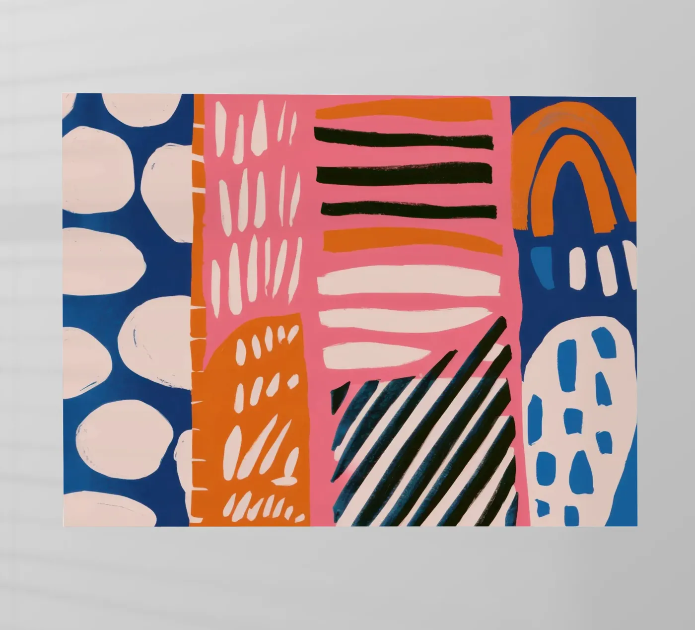 Abstract Rainbow Scribble pellicola backlit da Sky Velour