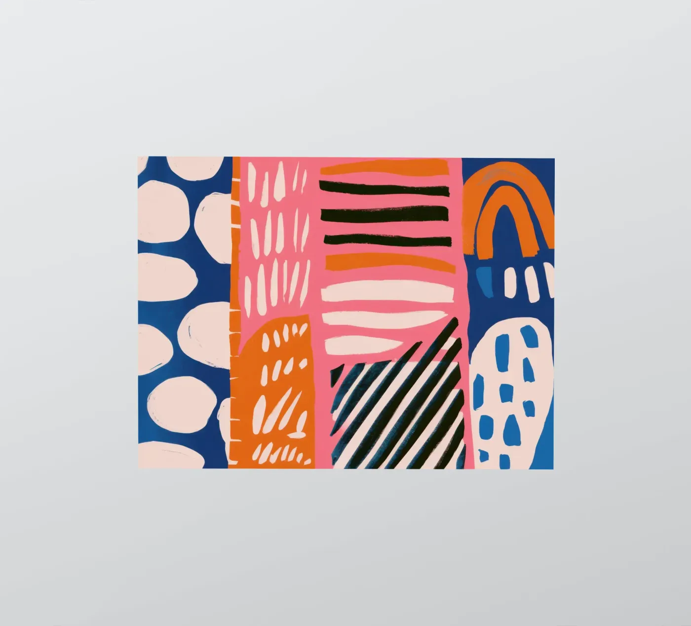Abstract Rainbow Scribble sticker by Sky Velour