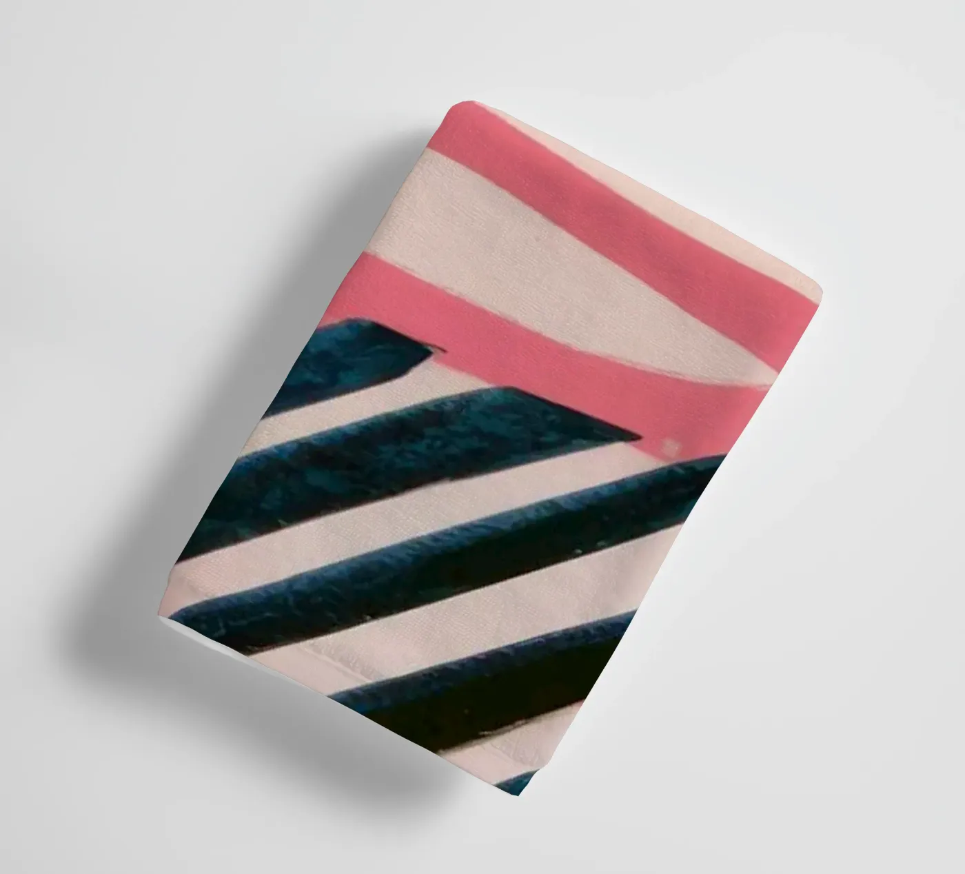 Abstract Rainbow Scribble towel by Sky Velour