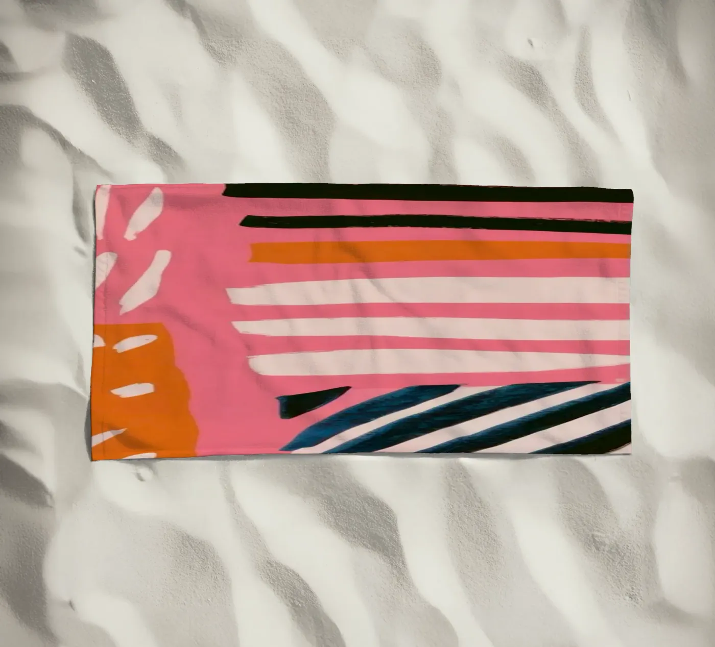 Abstract Rainbow Scribble telo mare da Sky Velour