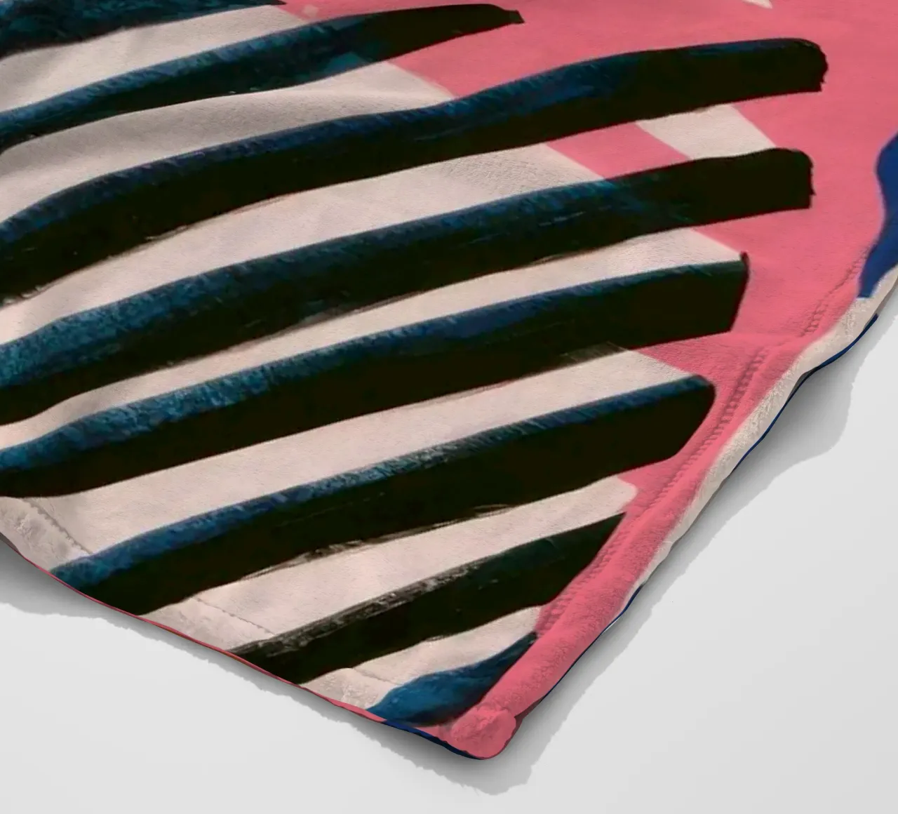 Abstrakte Regenbogen-Kritzelei Fleecedecke von Sky Velour