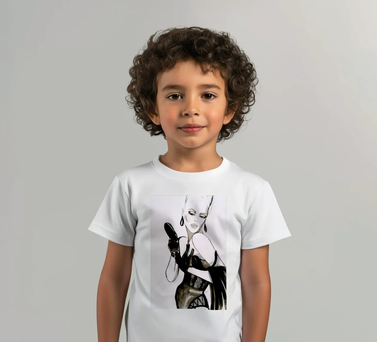 Vanity kinder t-shirt van Olesja Hännikäinen
