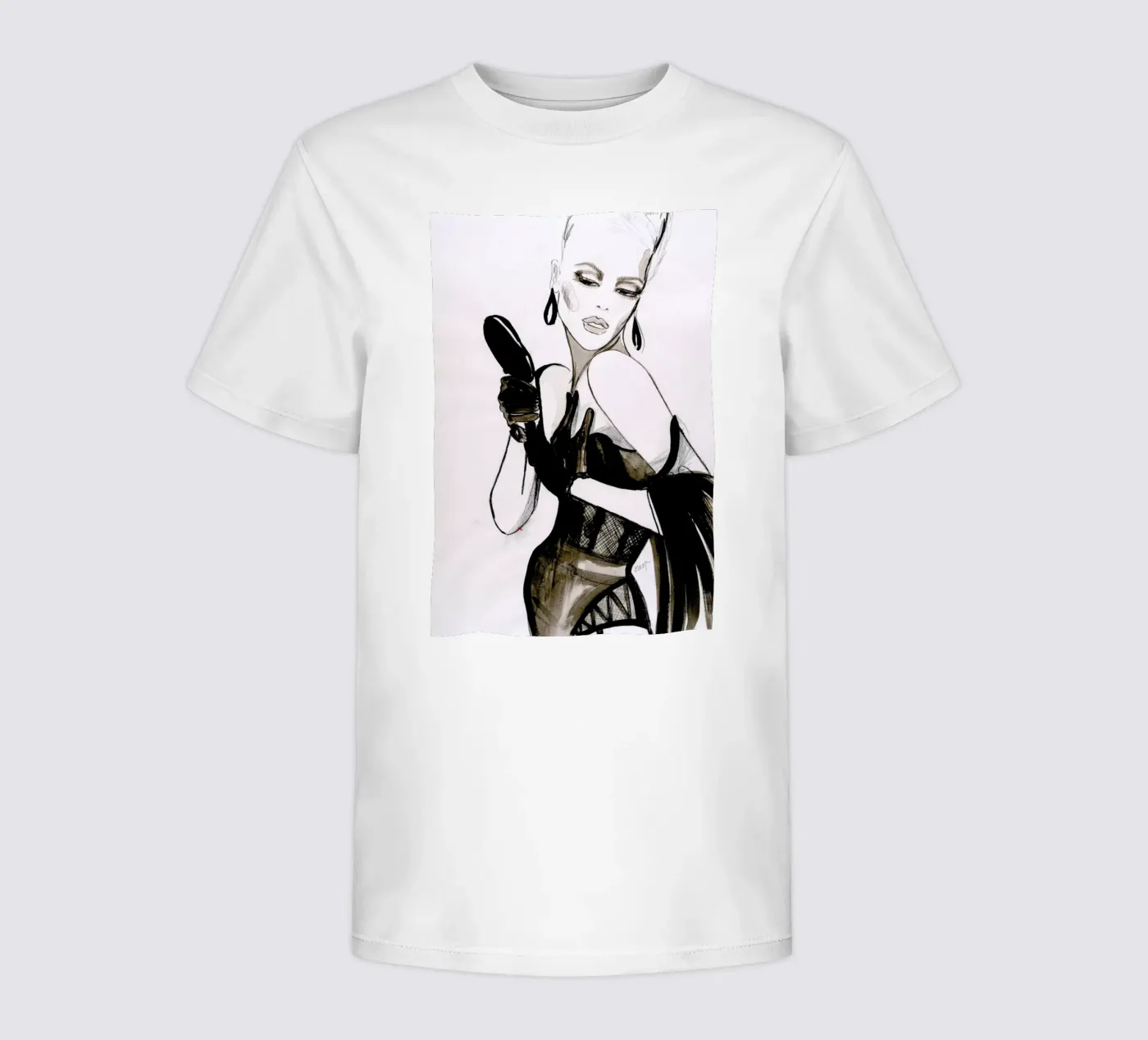 Vanity kinder t-shirt van Olesja Hännikäinen