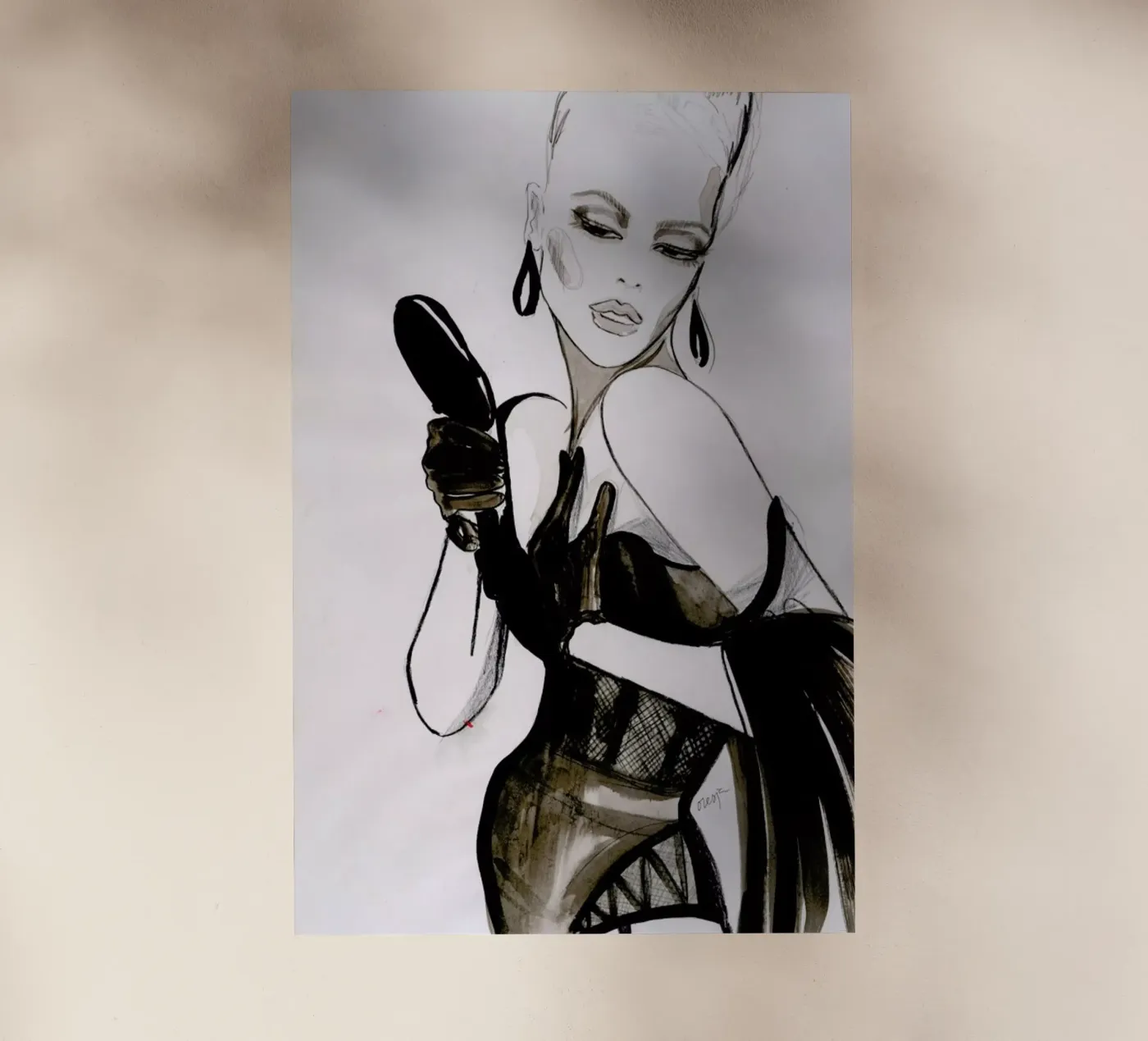 Vanity backlit folie van Olesja Hännikäinen