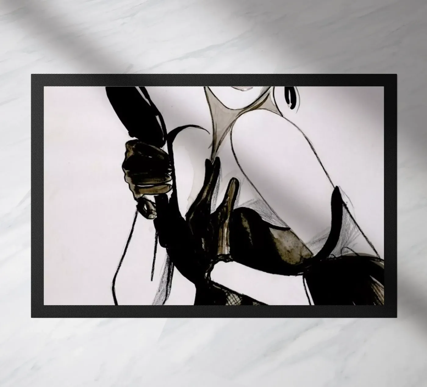 Vanity doormat by Olesja Hännikäinen