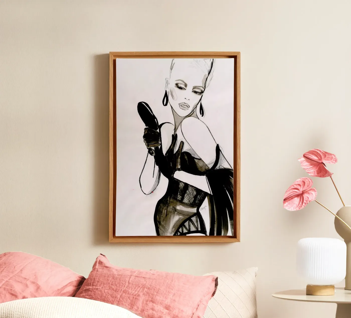 Vanity canvas by Olesja Hännikäinen