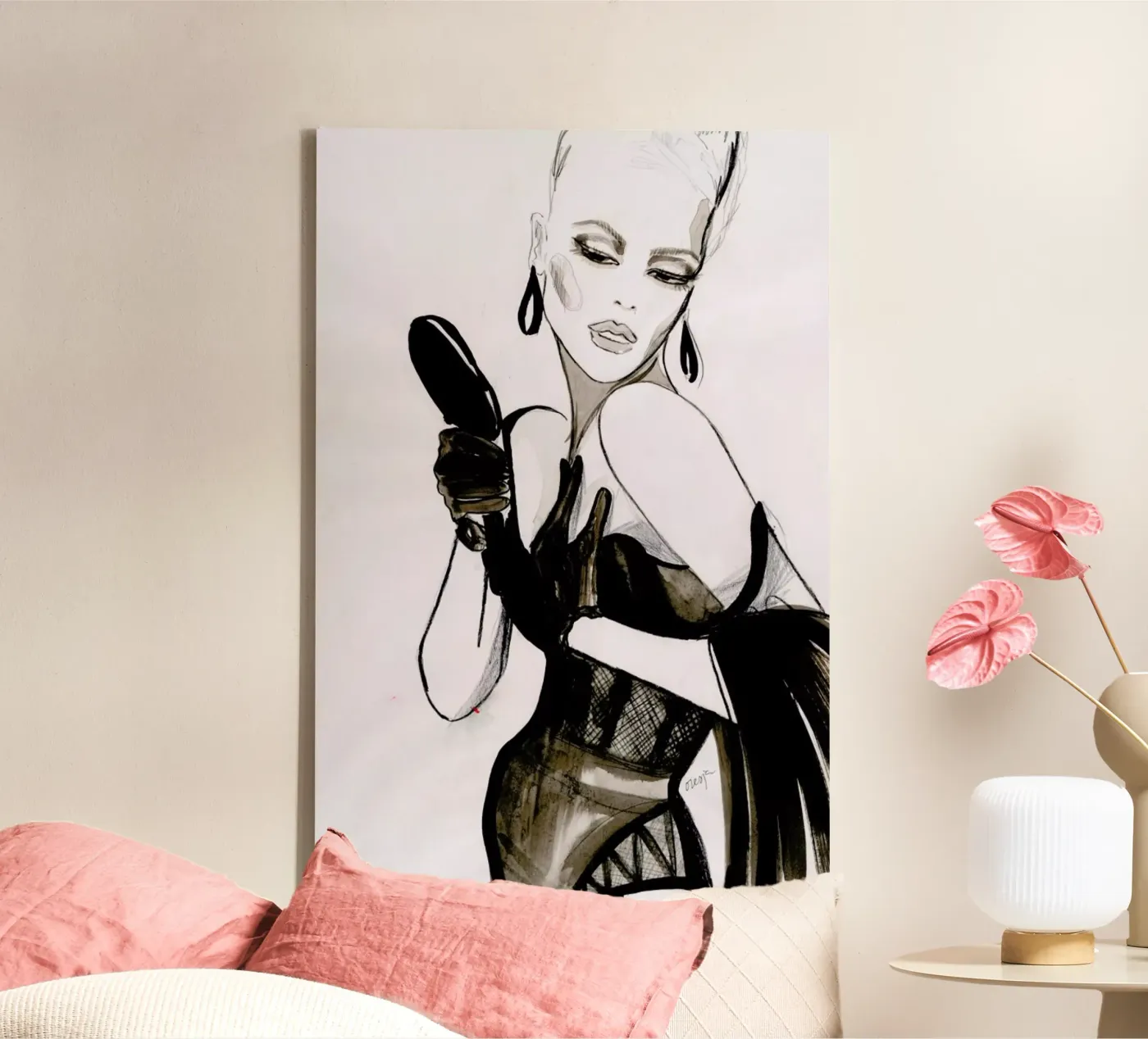 Vanity canvas by Olesja Hännikäinen