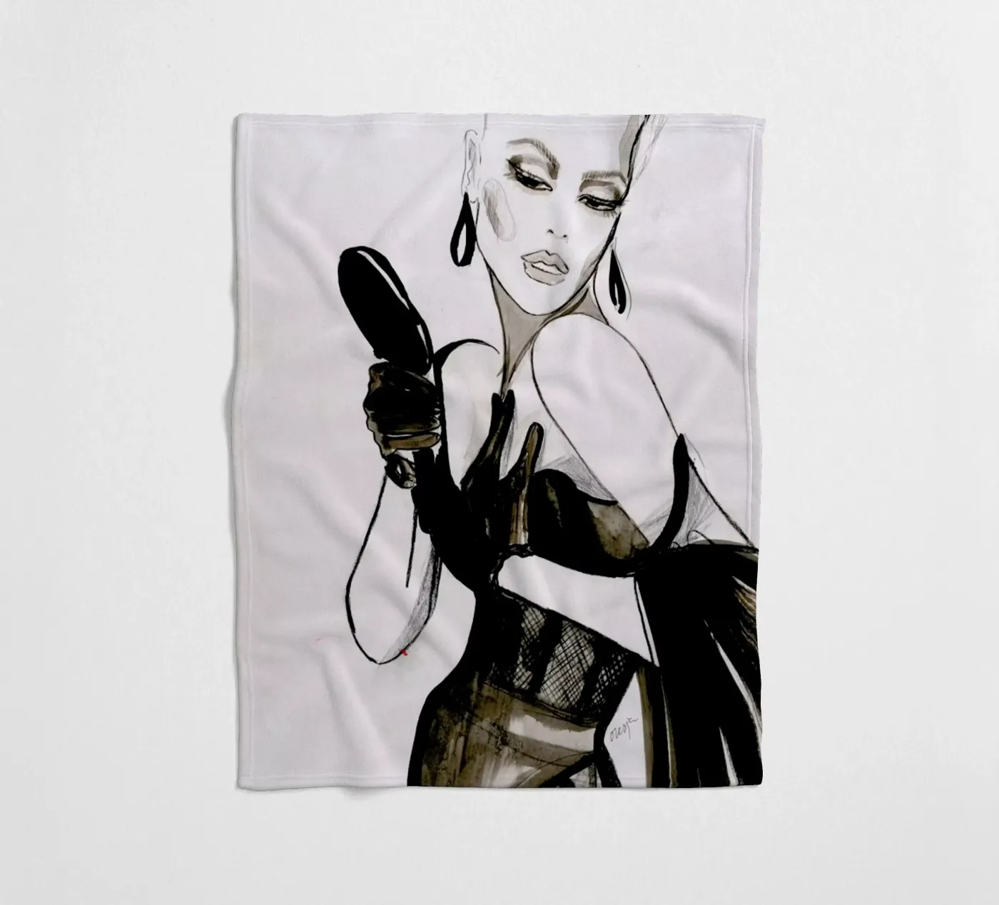 Vanity coperta in pile da Olesja Hännikäinen