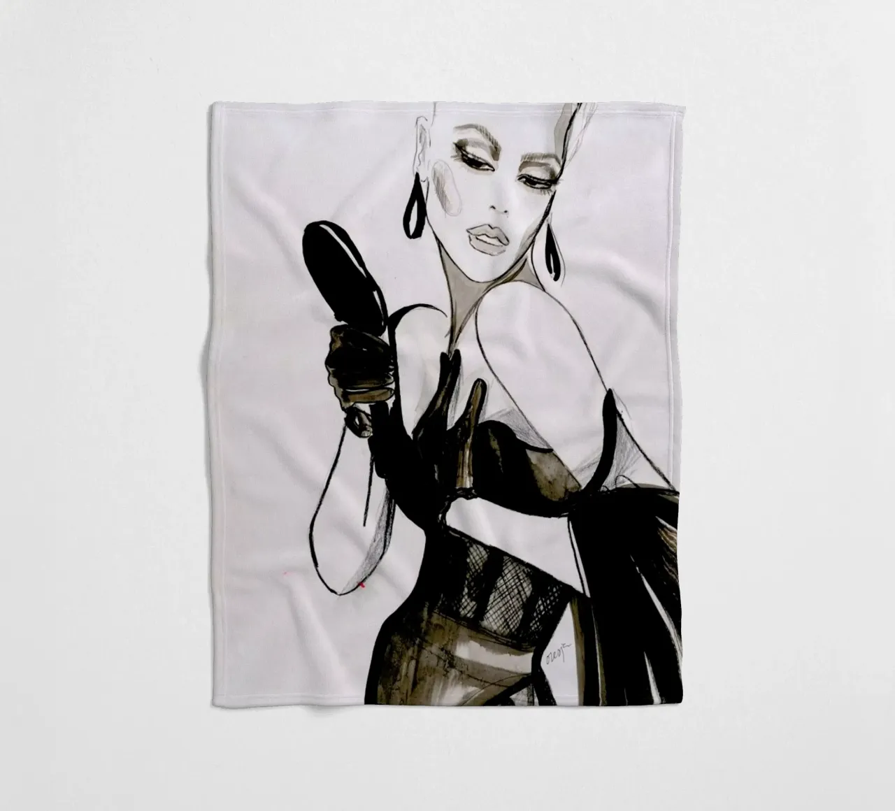 Vanity fleecedeken van Olesja Hännikäinen