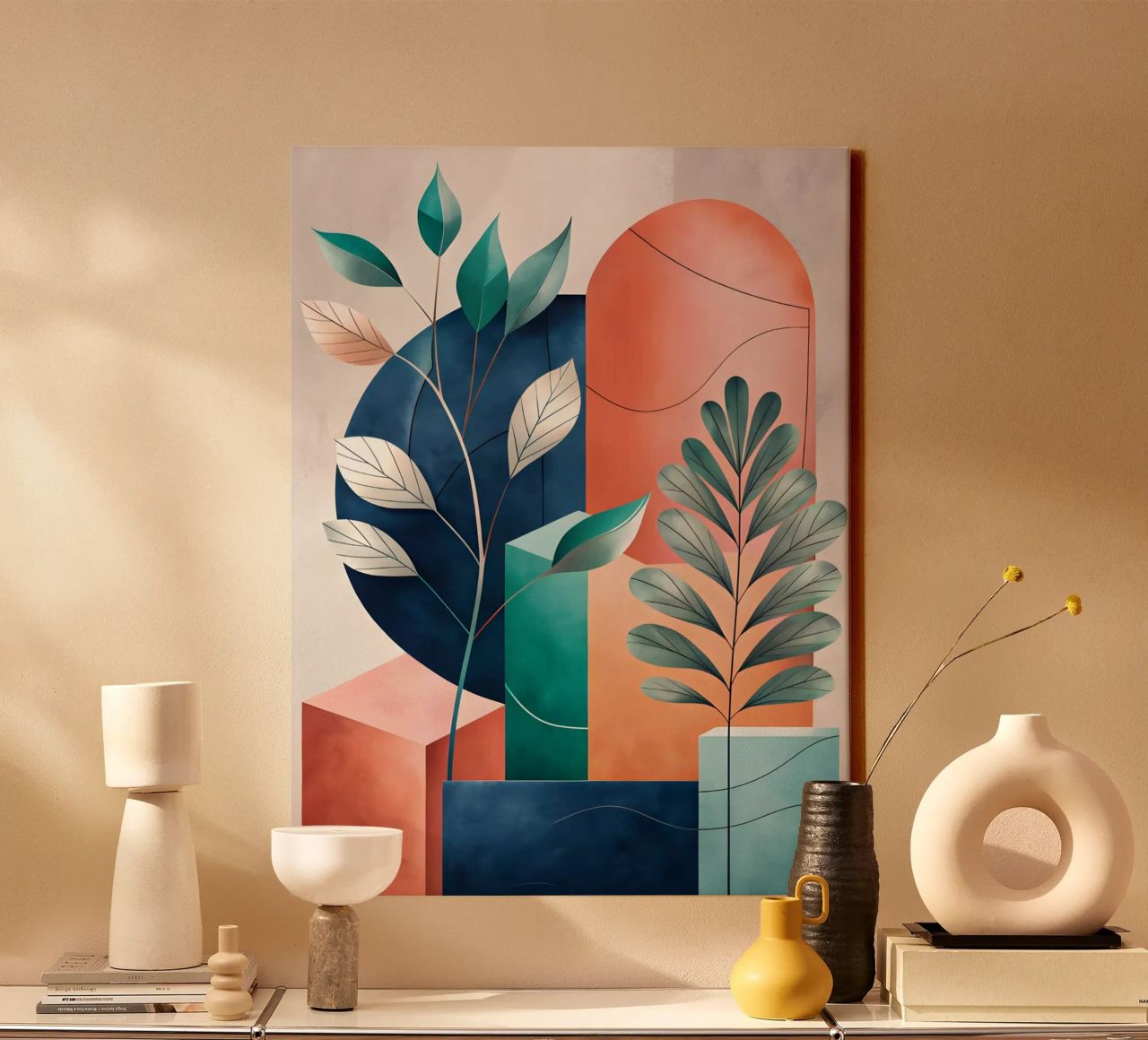 Die Harmonie der Natur Leinwand von Artistic-shop