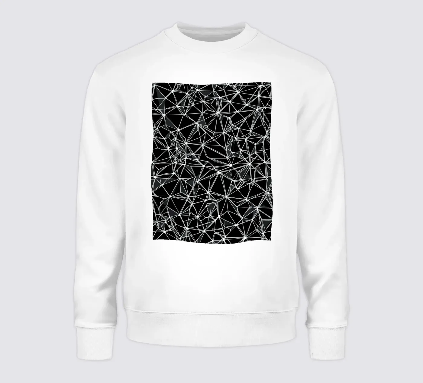 Seamless repeating geometric pattern felpa da uniqe world