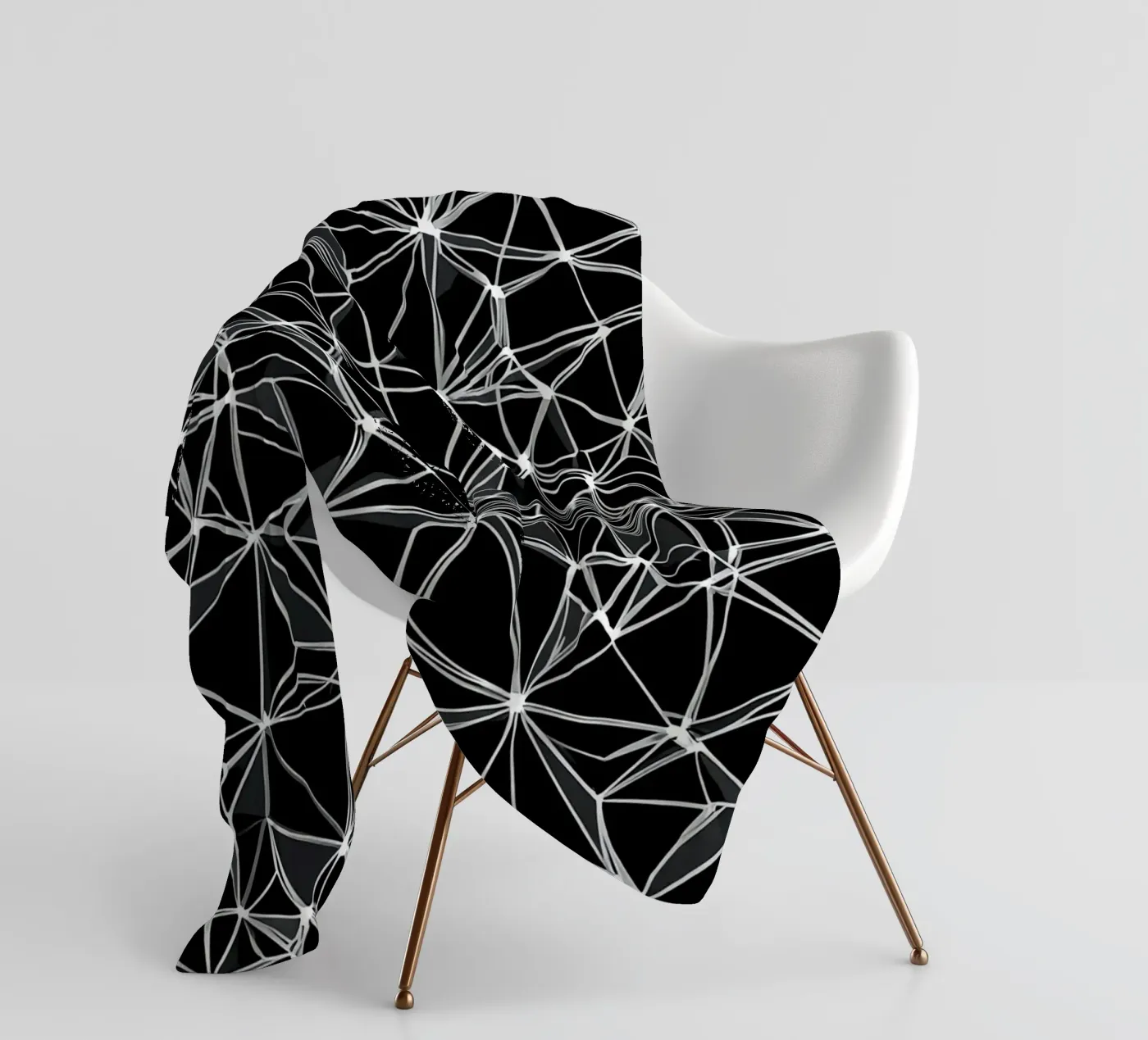 Motivo geometrico ripetuto senza soluzione di continuità coperta in pile da uniqe world