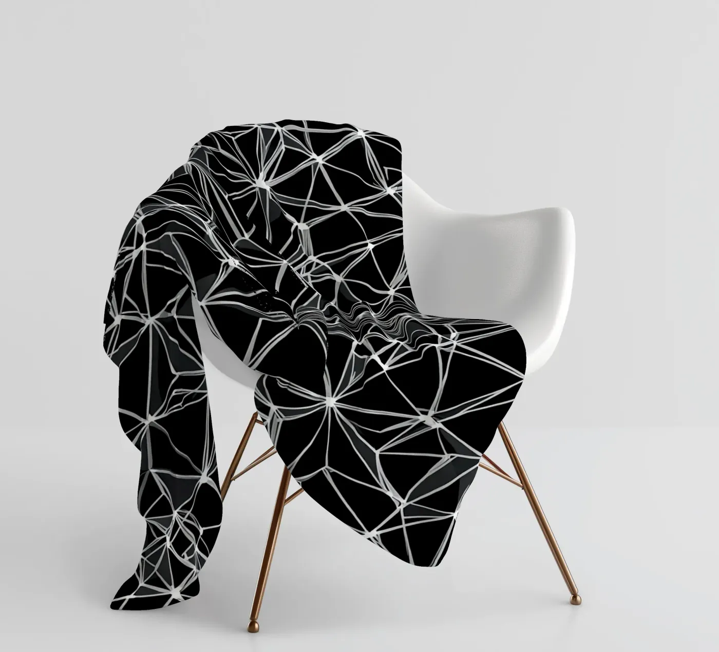 Motivo geometrico ripetuto senza soluzione di continuità coperta in pile da uniqe world