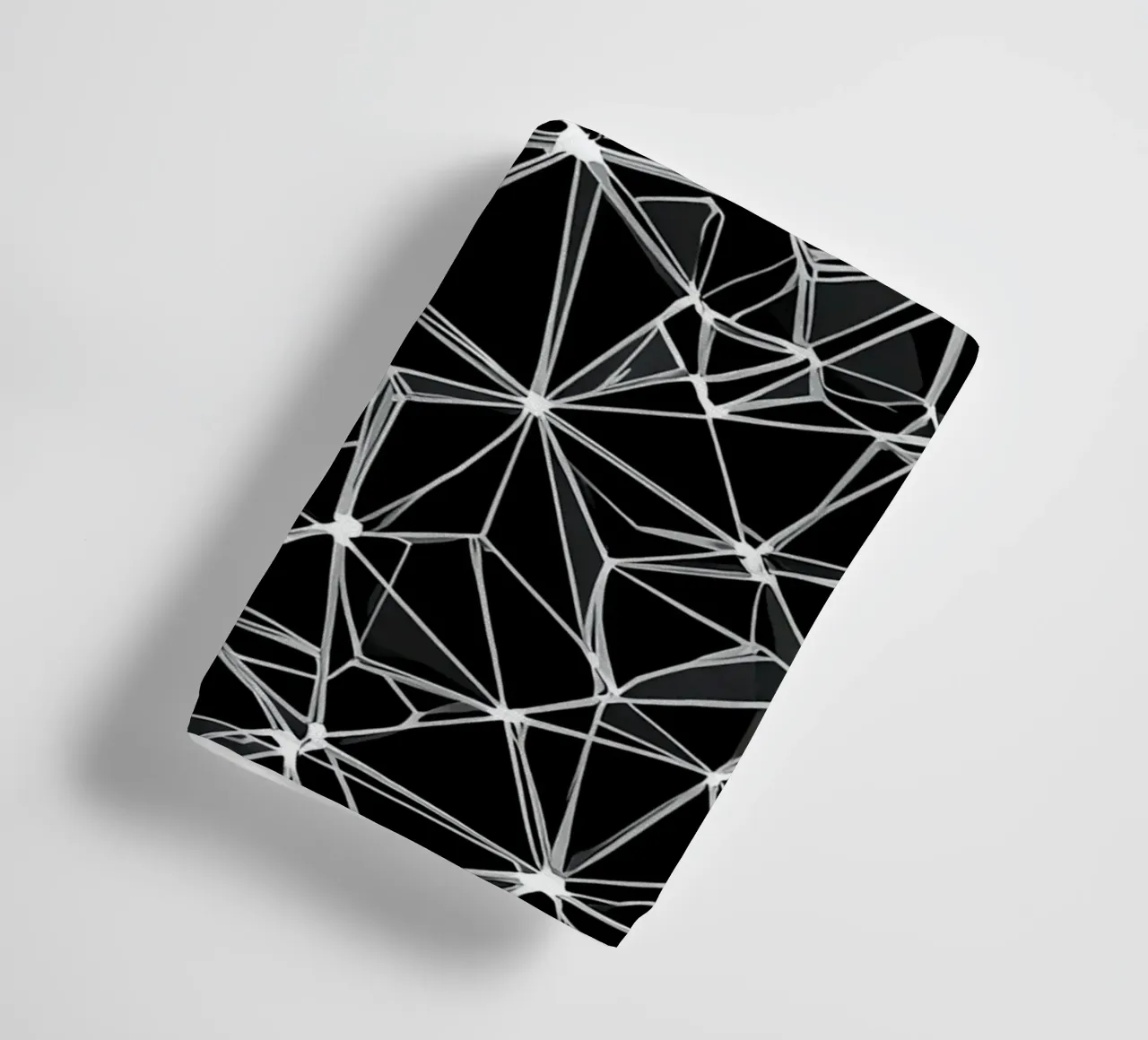 Seamless repeating geometric pattern towel by uniqe world