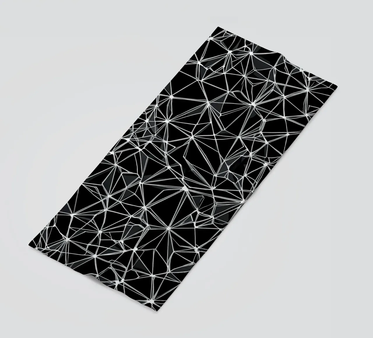 Motivo geometrico ripetuto senza soluzione di continuità telo mare da uniqe world