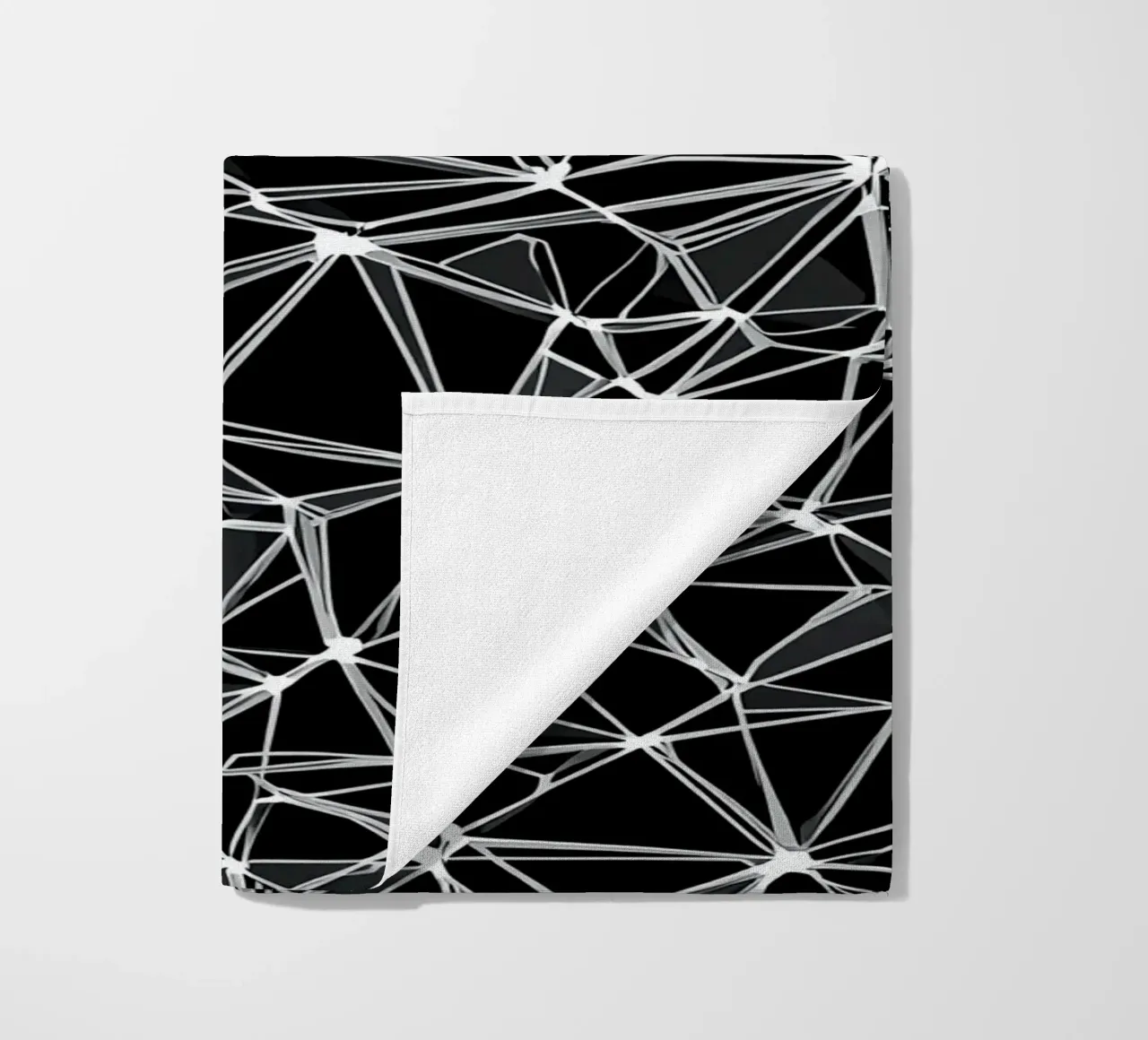 Motivo geometrico ripetuto senza soluzione di continuità telo mare da uniqe world